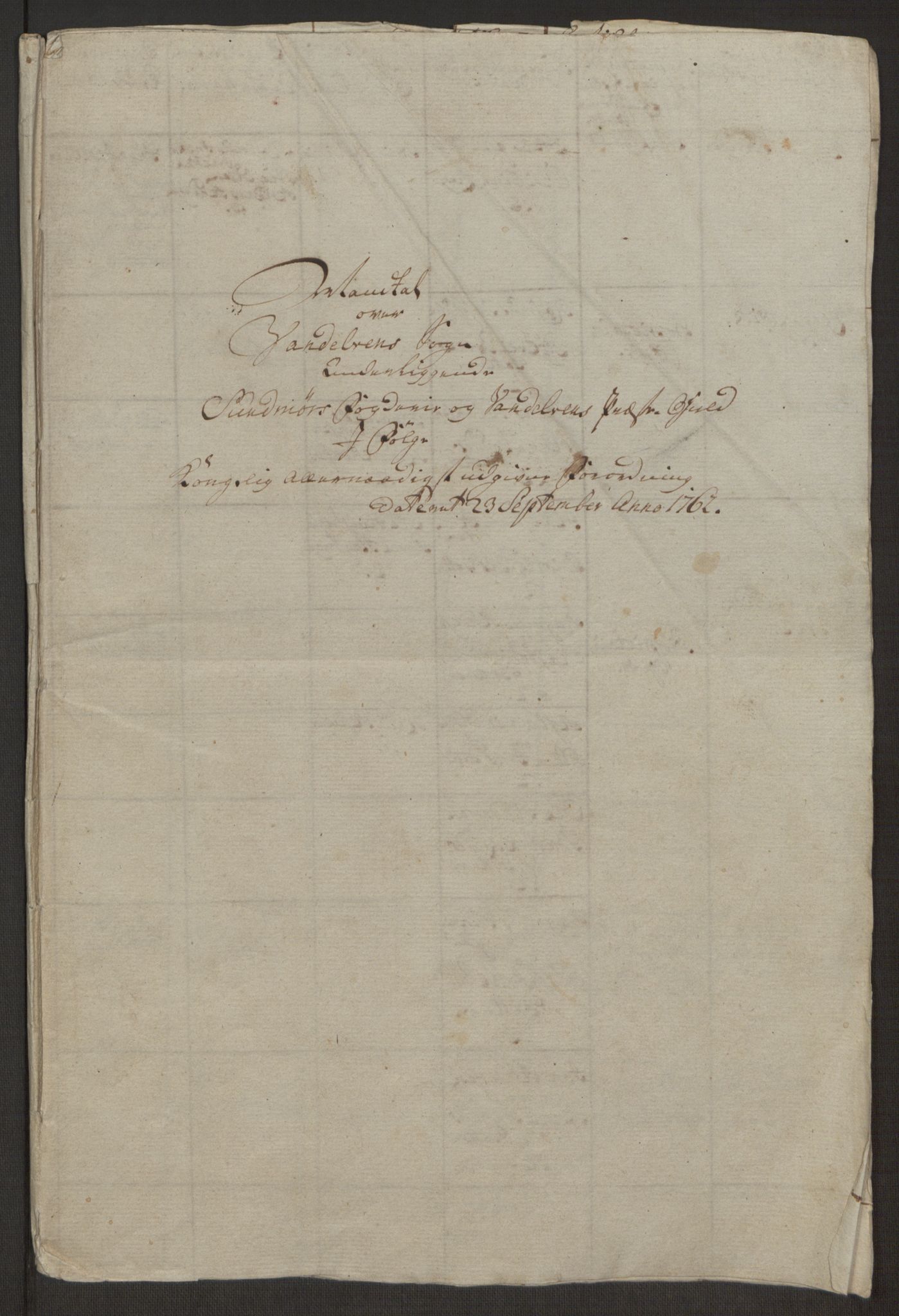 Rentekammeret inntil 1814, Realistisk ordnet avdeling, AV/RA-EA-4070/Ol/L0019: [Gg 10]: Ekstraskatten, 23.09.1762. Sunnmøre, 1762-1763, p. 406