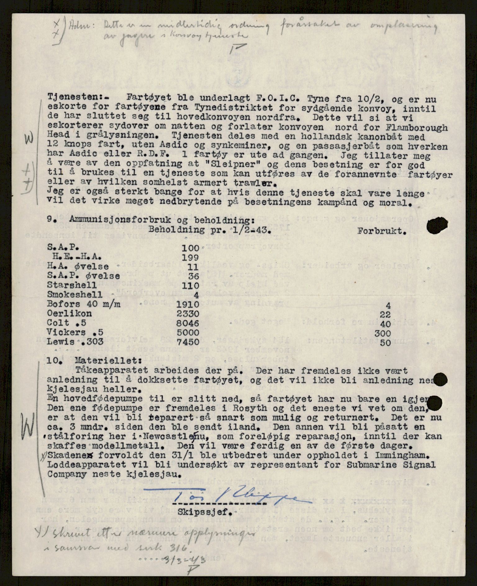 Forsvaret, Sjøforsvarets overkommando, AV/RA-RAFA-2035/D/Dc/L0193: --, 1940-1951, p. 122