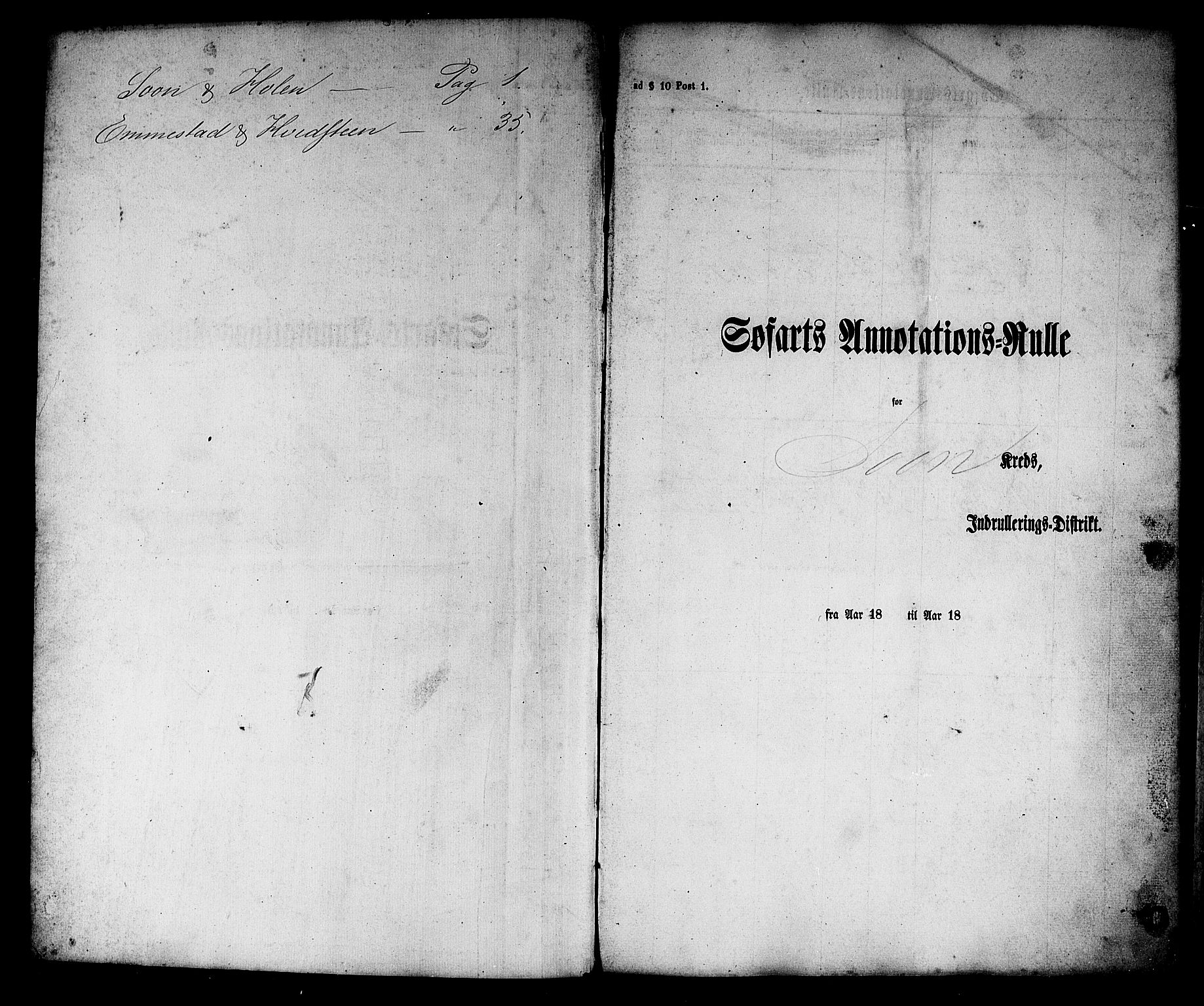 Son mønstringskontor, SAO/A-10569e/F/Fc/Fca/L0001: Annotasjonsrulle, 1860-1868, p. 2