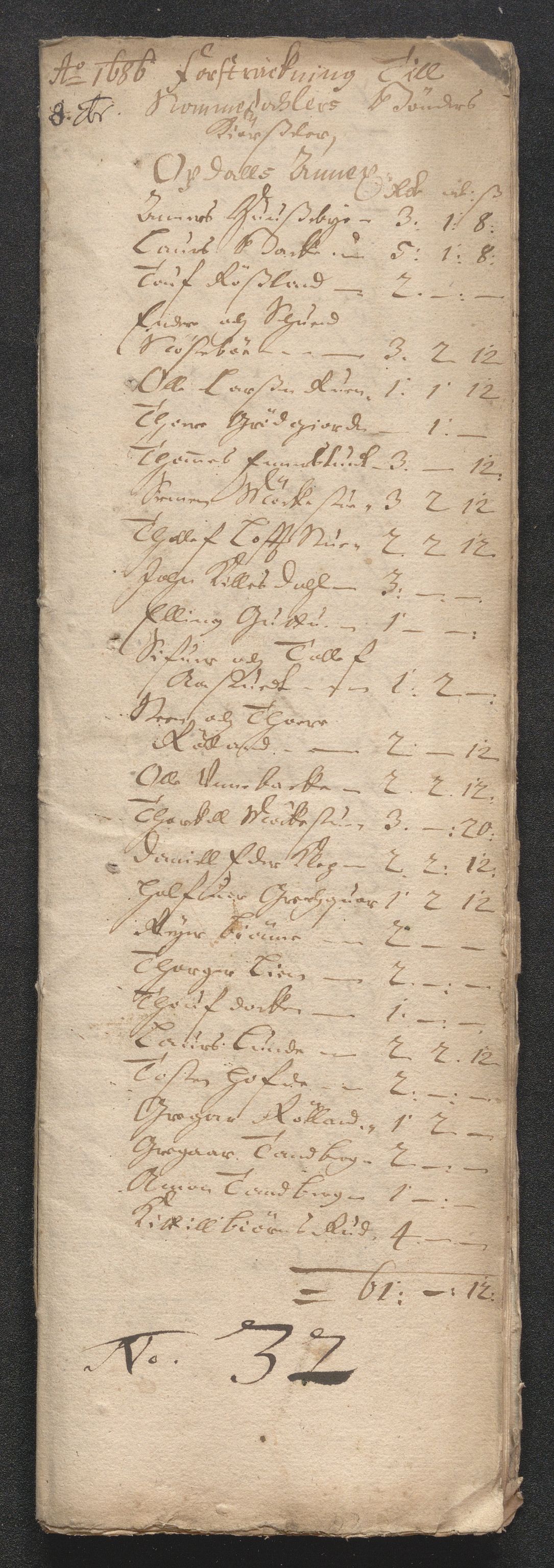 Kongsberg Sølvverk 1623-1816, AV/SAKO-EA-3135/001/D/Dc/Dcd/L0059: Utgiftsregnskap for gruver m.m., 1685-1686, p. 447