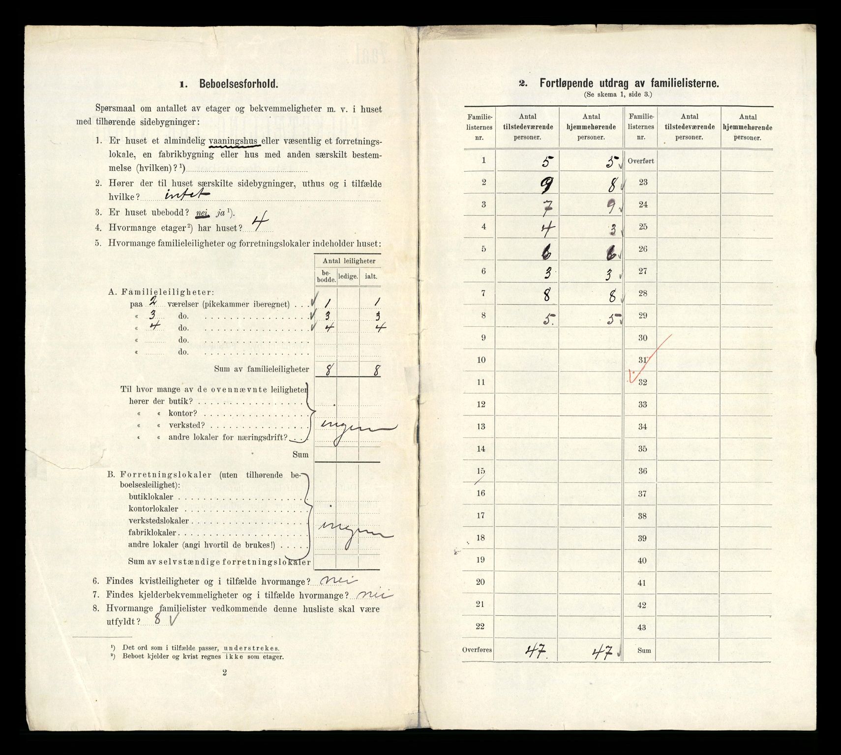 RA, 1910 census for Kristiania, 1910, p. 34720