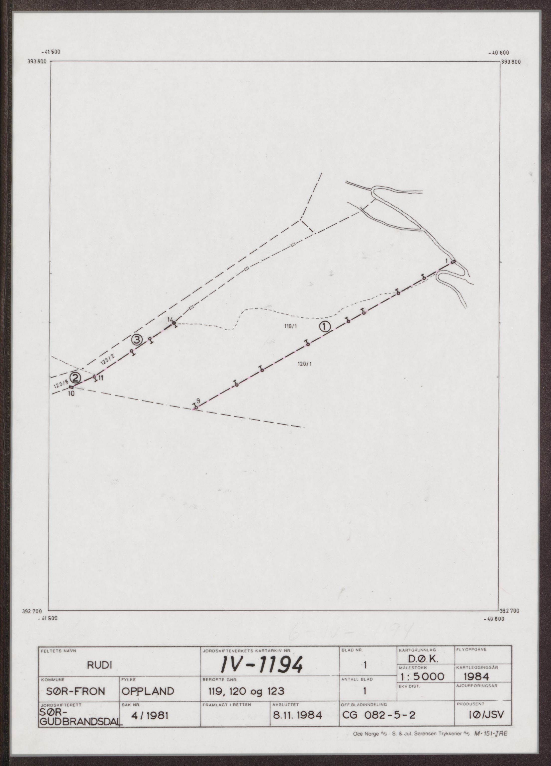 Jordskifteverkets kartarkiv, AV/RA-S-3929/T, 1859-1988, p. 1528