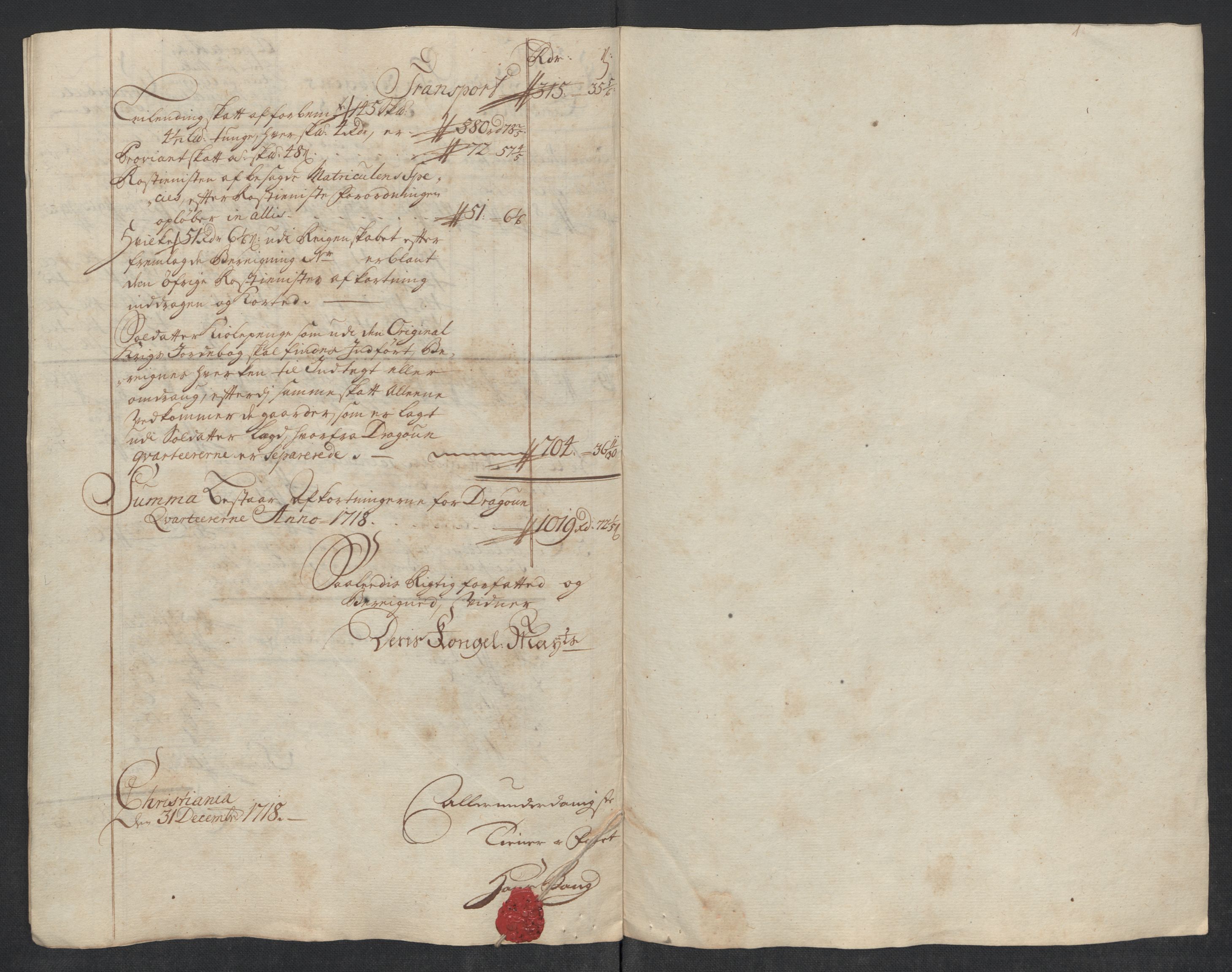 Rentekammeret inntil 1814, Reviderte regnskaper, Fogderegnskap, AV/RA-EA-4092/R10/L0456: Fogderegnskap Aker og Follo, 1718, p. 301