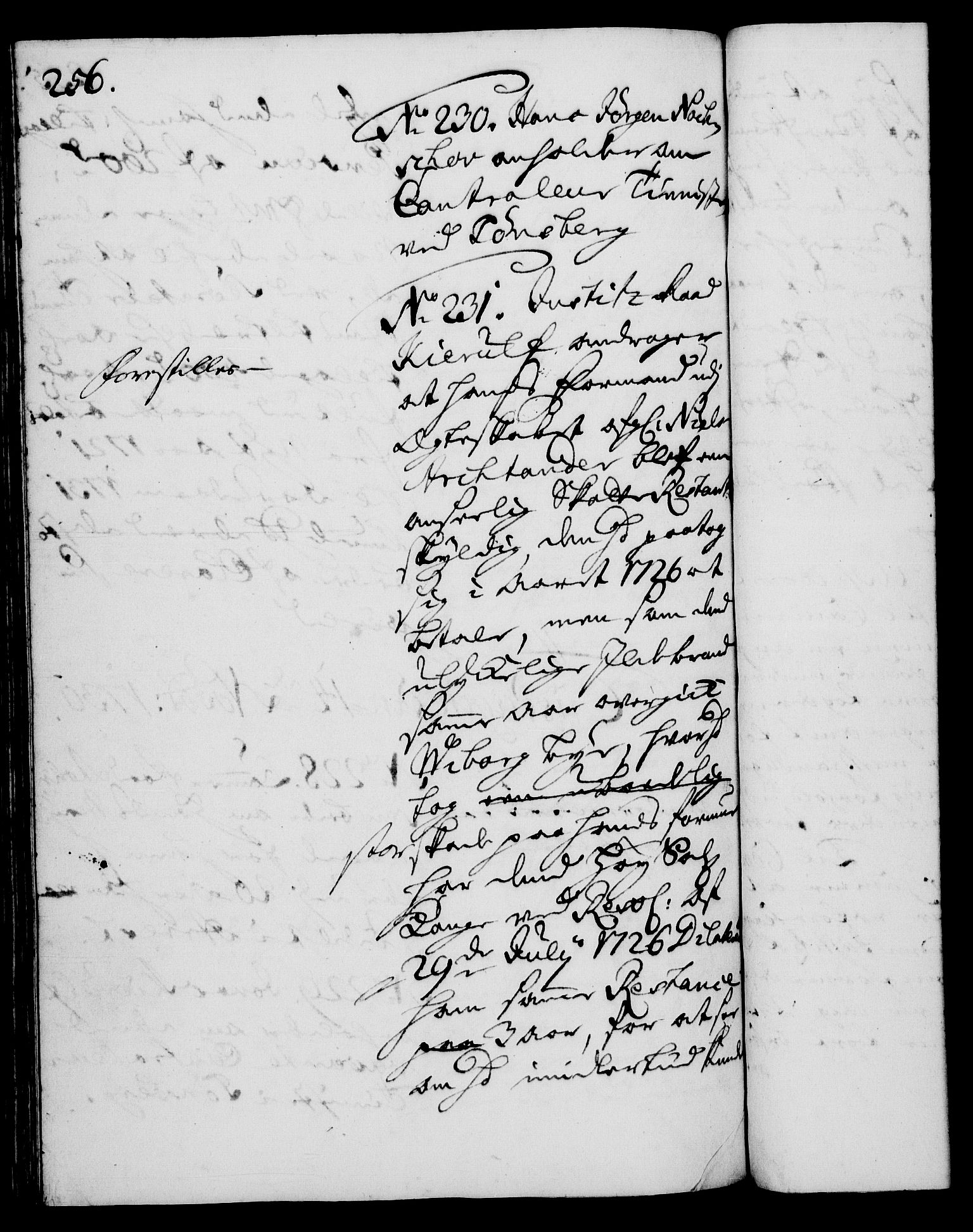 Rentekammeret, Kammerkanselliet, AV/RA-EA-3111/G/Gh/Gha/L0012: Norsk ekstraktmemorialprotokoll (merket RK 53.57), 1730, p. 256