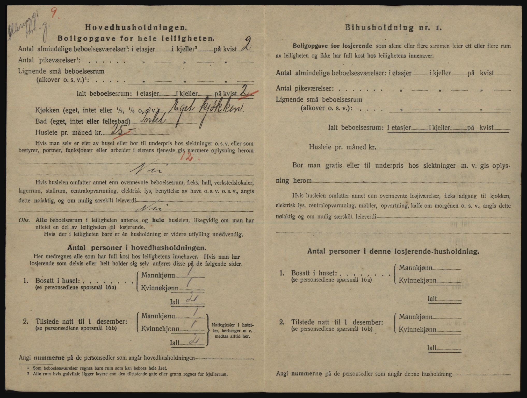 SATØ, 1920 census for Tromsø, 1920, p. 2410