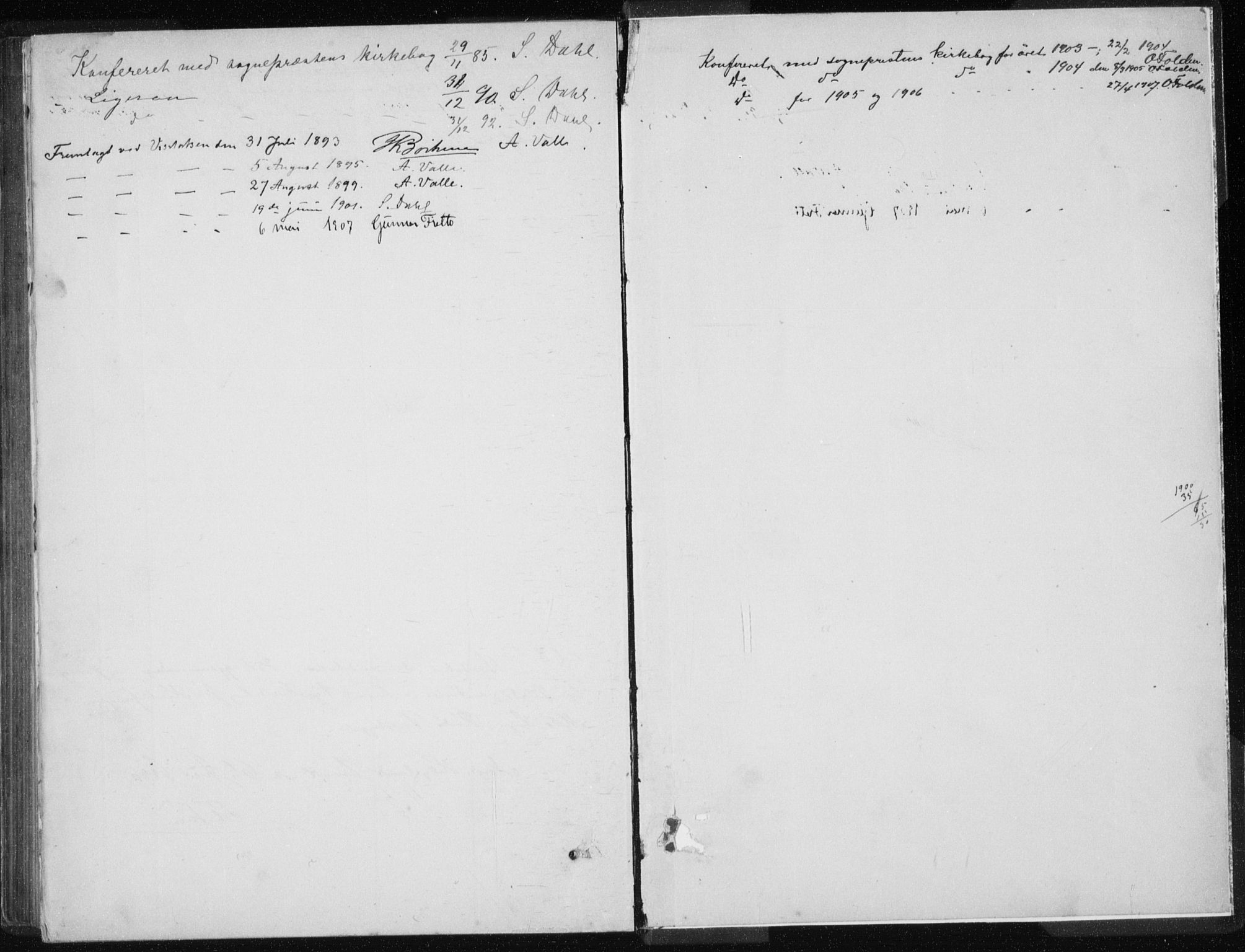 Ministerialprotokoller, klokkerbøker og fødselsregistre - Nordland, SAT/A-1459/843/L0637: Parish register (copy) no. 843C06, 1884-1908