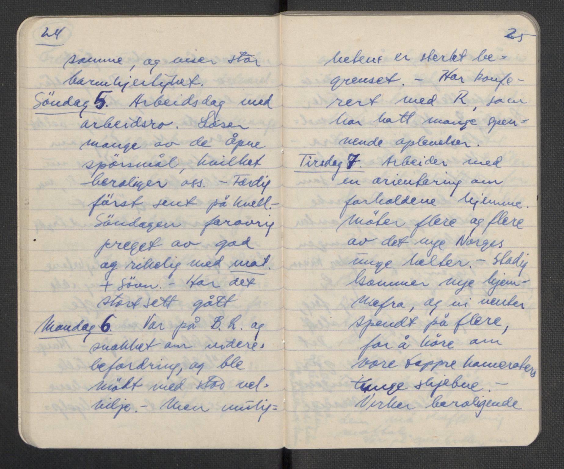 Tronstad, Leif, AV/RA-PA-0354/F/L0001: Dagbøker, 1941-1945, p. 16