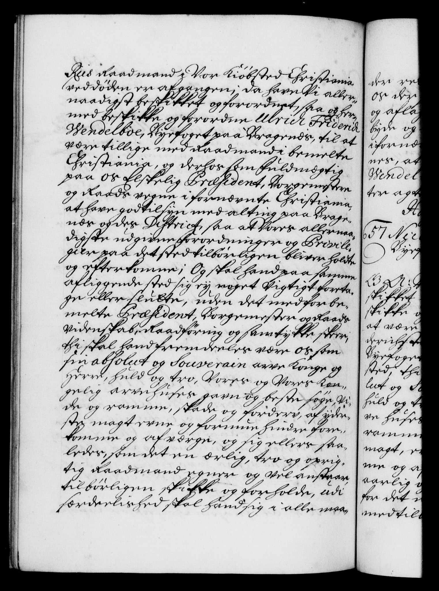 Danske Kanselli 1572-1799, AV/RA-EA-3023/F/Fc/Fca/Fcaa/L0020: Norske registre, 1708-1711, p. 509b