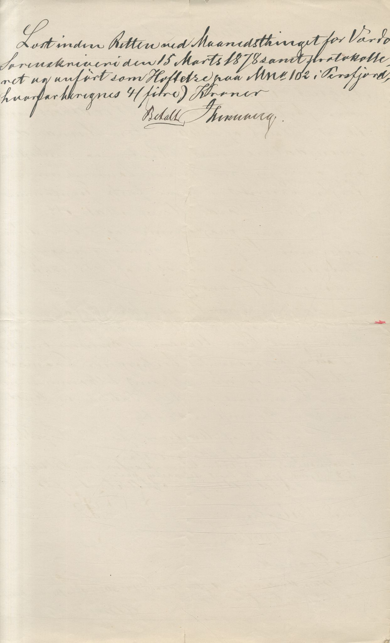 Brodtkorb handel A/S, VAMU/A-0001/Q/Qb/L0003: Faste eiendommer i Vardø Herred, 1862-1939, p. 164