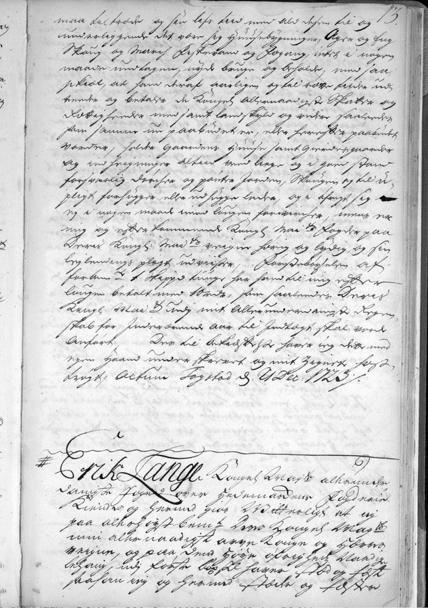 Hedemarken fogderi, AV/SAH-FOGDH-001/F/Fb/Fba/L0001: Bygselprotokoll, 1711-1797, p. 13a