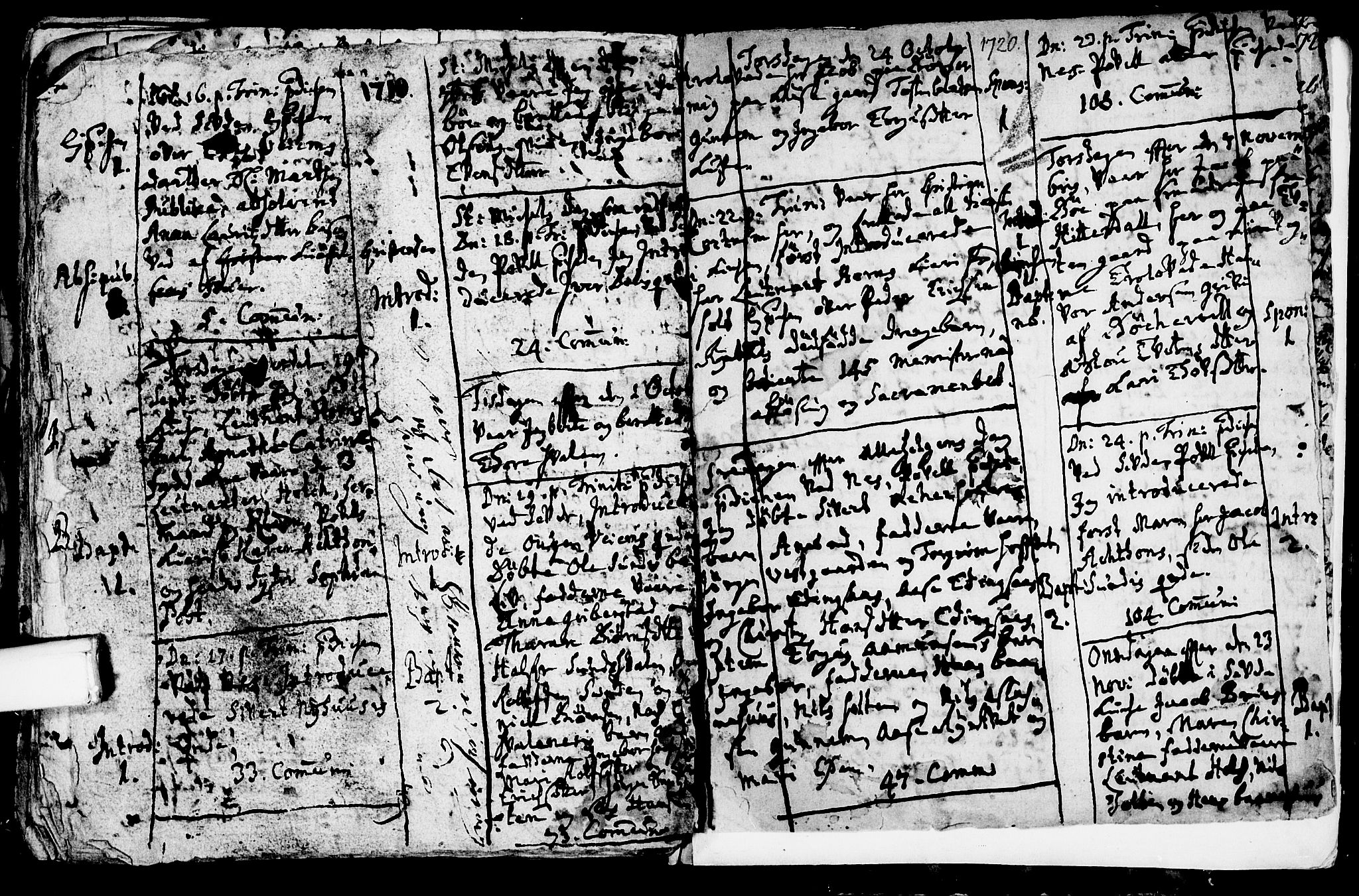 Sauherad kirkebøker, AV/SAKO-A-298/F/Fa/L0002: Parish register (official) no. I 2, 1681-1720