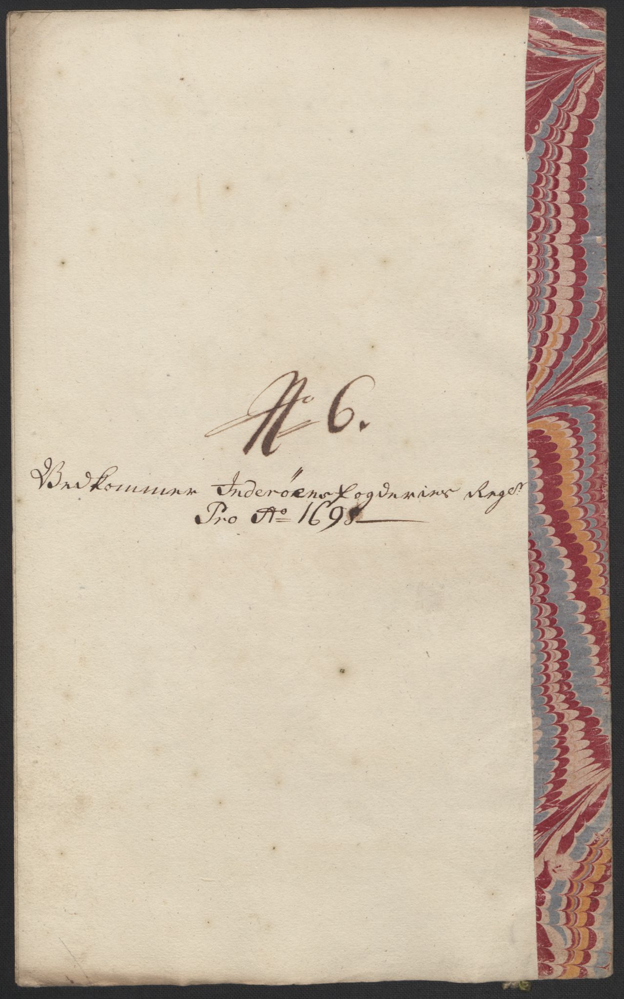 Rentekammeret inntil 1814, Reviderte regnskaper, Fogderegnskap, RA/EA-4092/R63/L4310: Fogderegnskap Inderøy, 1698-1699, p. 145