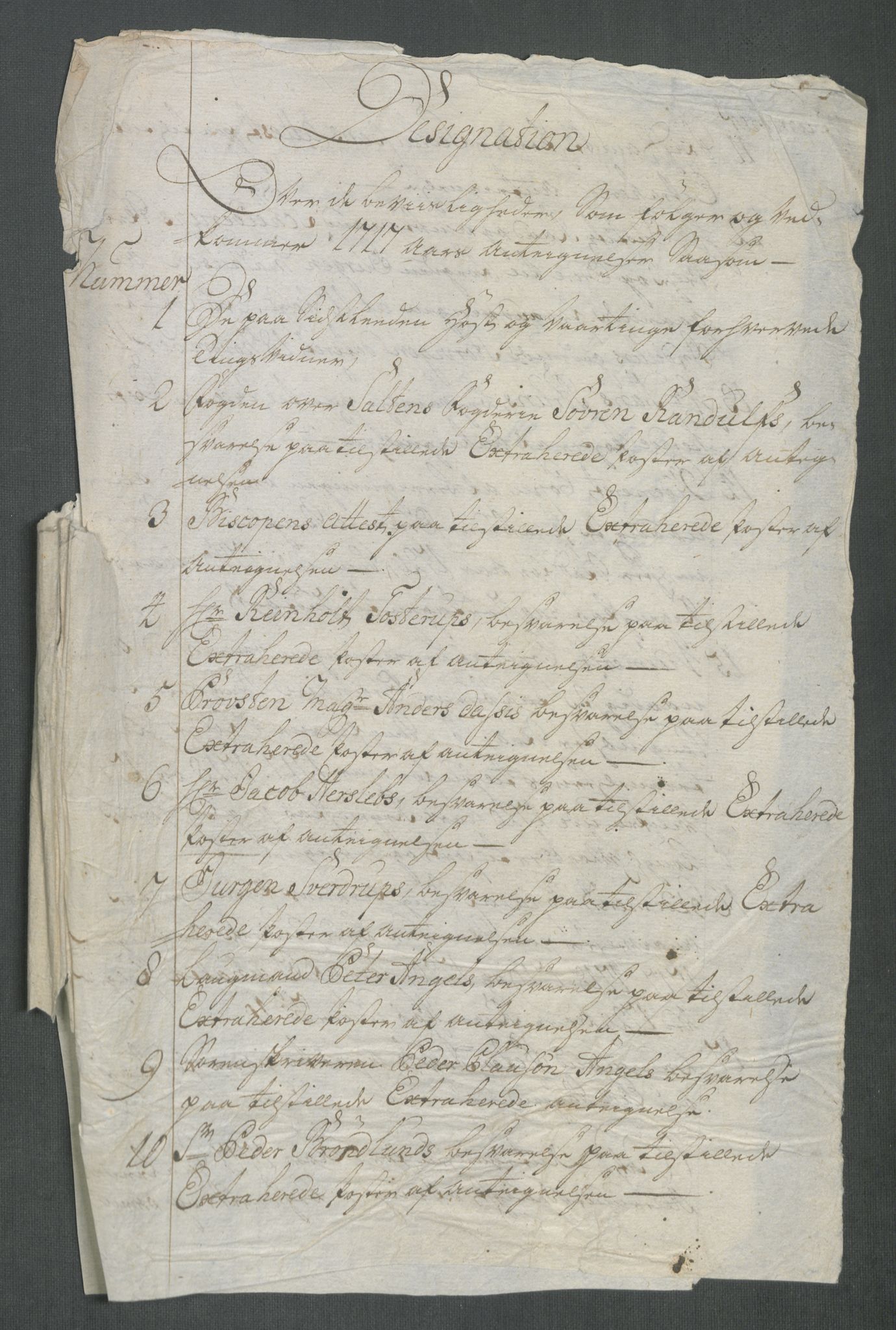 Rentekammeret inntil 1814, Reviderte regnskaper, Fogderegnskap, AV/RA-EA-4092/R65/L4515: Fogderegnskap Helgeland, 1717, p. 438