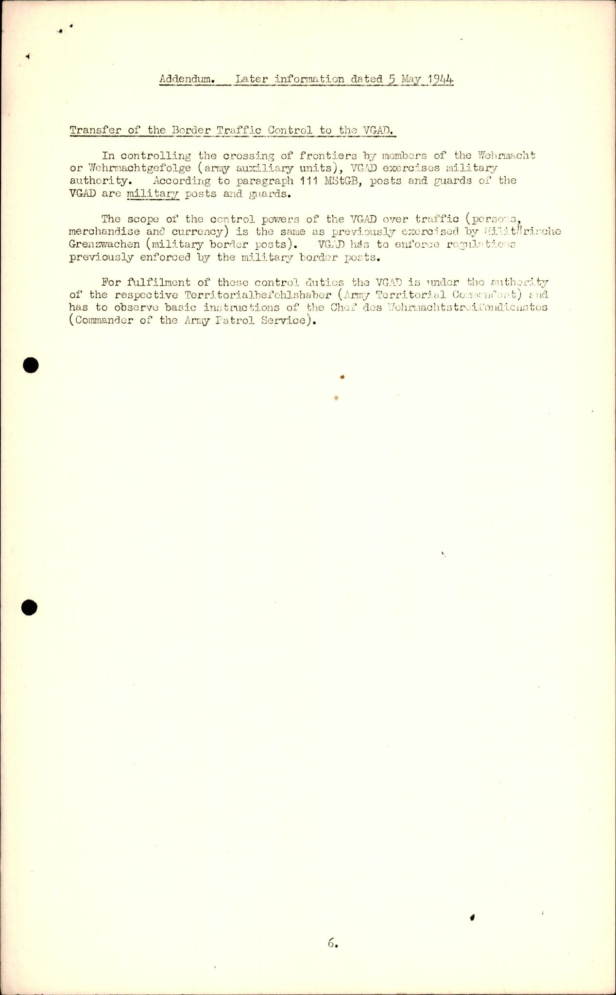 Forsvarets Overkommando. 2 kontor. Arkiv 11.4. Spredte tyske arkivsaker, AV/RA-RAFA-7031/D/Dar/Darc/L0016: FO.II, 1945, p. 66