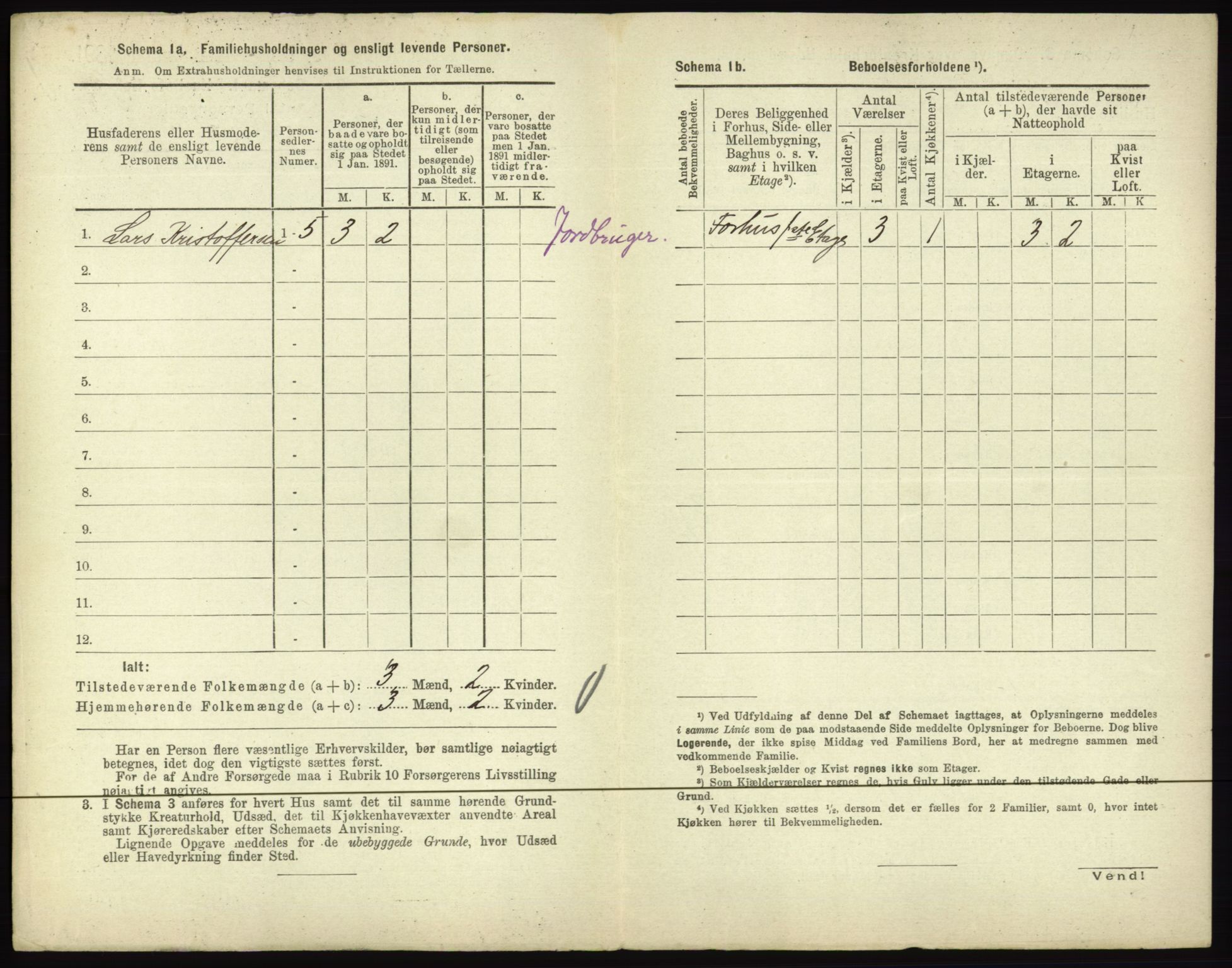 RA, 1891 census for 0601 Hønefoss, 1891, p. 292