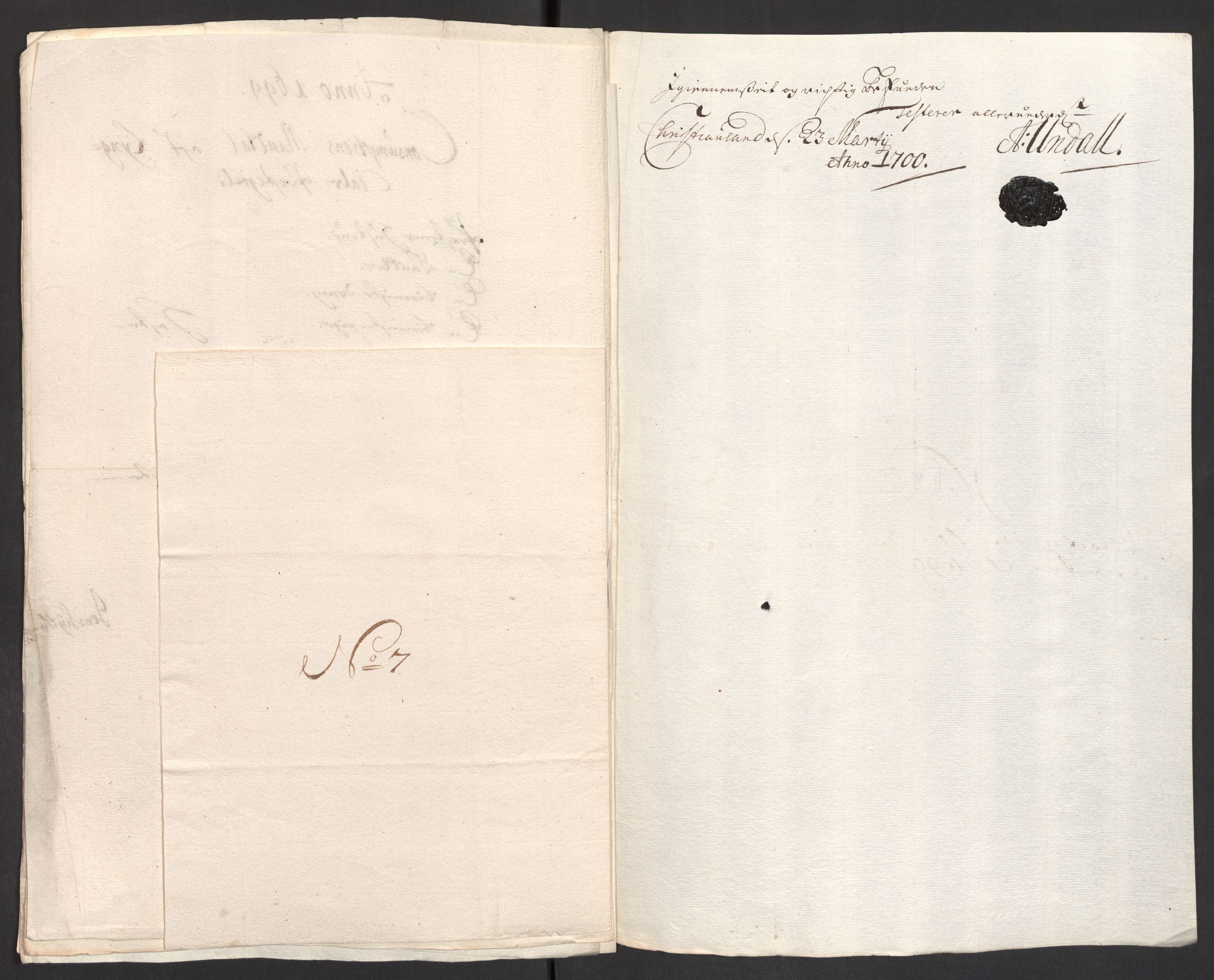 Rentekammeret inntil 1814, Reviderte regnskaper, Fogderegnskap, AV/RA-EA-4092/R43/L2547: Fogderegnskap Lista og Mandal, 1698-1699, p. 212