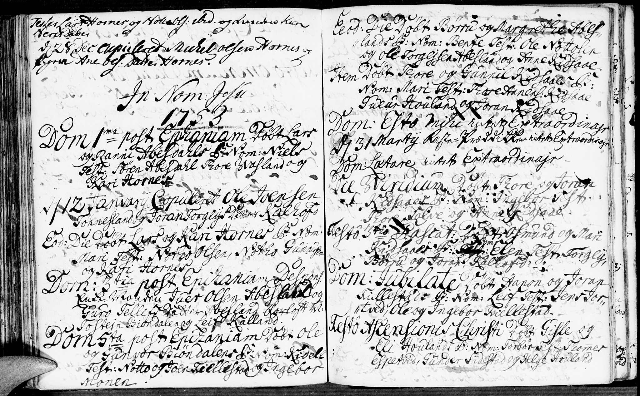 Evje sokneprestkontor, AV/SAK-1111-0008/F/Fa/Fab/L0001: Parish register (official) no. A 1, 1704-1764, p. 218-219