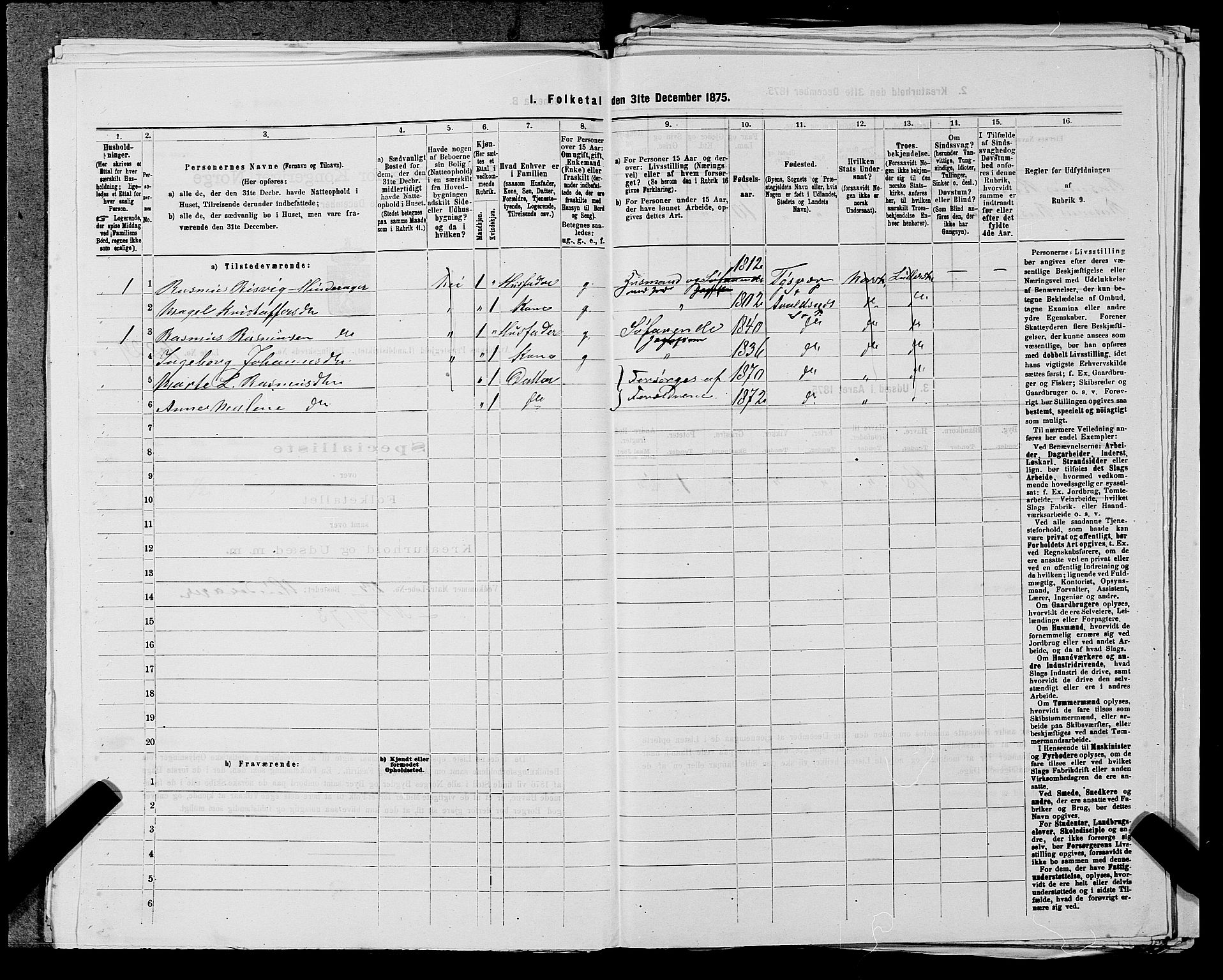 SAST, 1875 census for 1147L Avaldsnes/Avaldsnes og Kopervik, 1875, p. 723