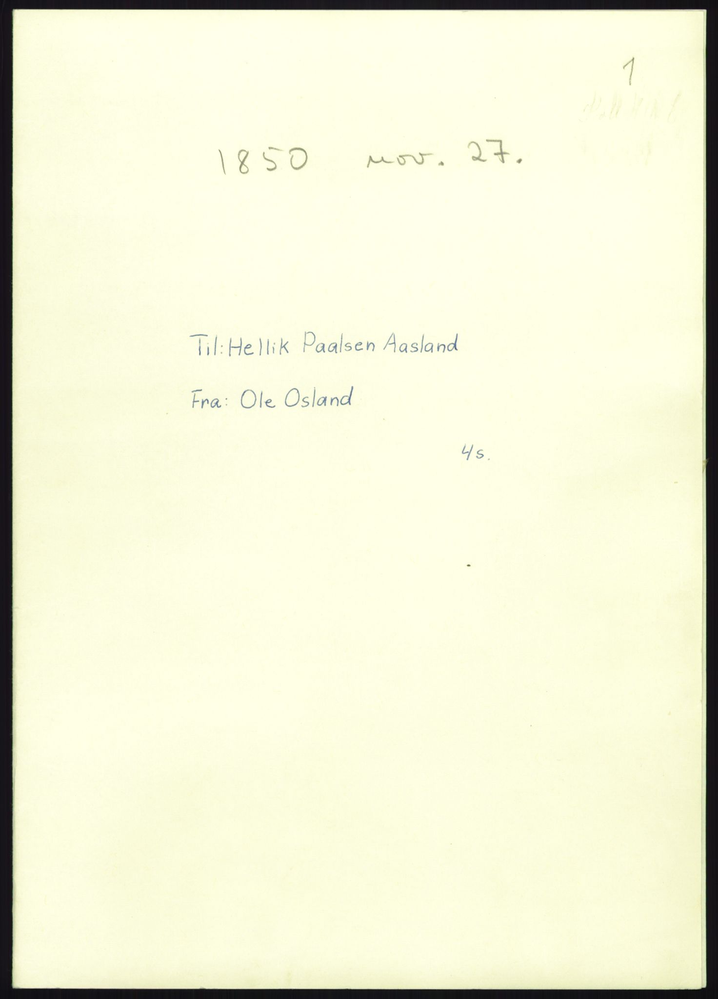 Samlinger til kildeutgivelse, Amerikabrevene, AV/RA-EA-4057/F/L0020: Innlån fra Buskerud: Lerfaldet - Lågdalsmuseet, 1838-1914, p. 507