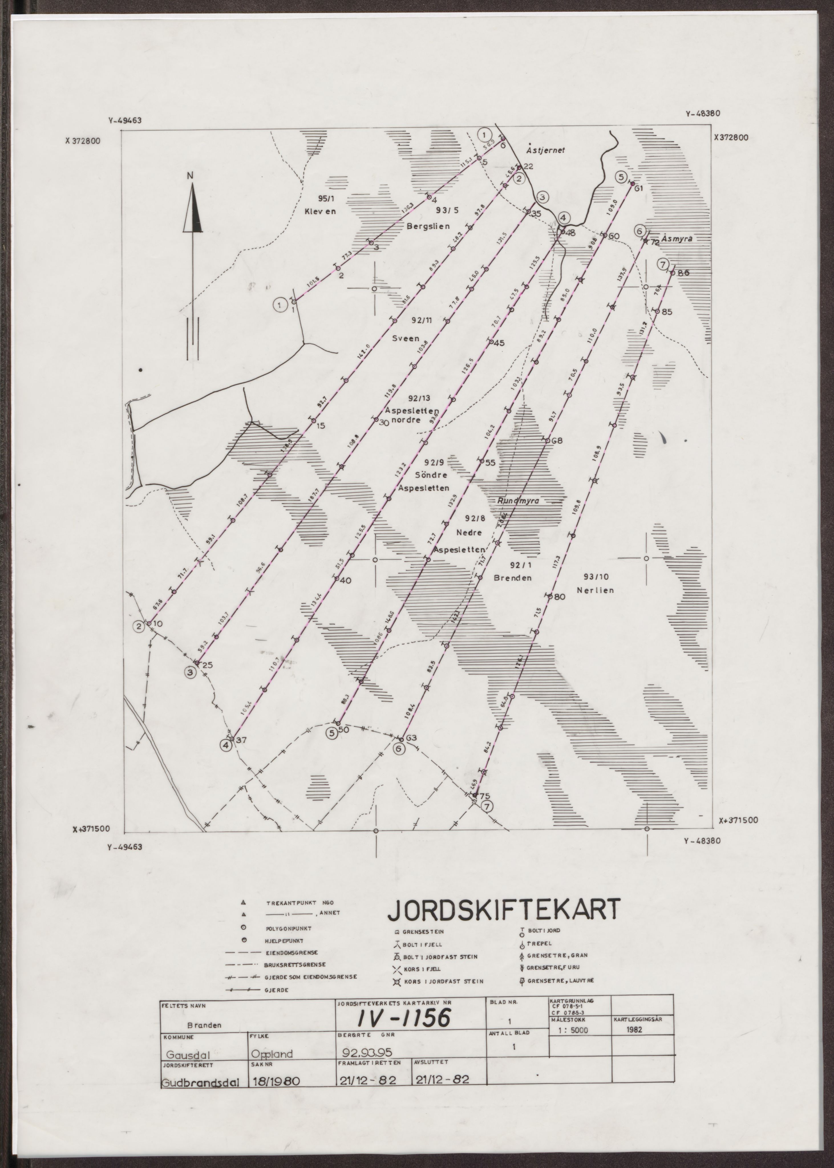 Jordskifteverkets kartarkiv, RA/S-3929/T, 1859-1988, p. 1485
