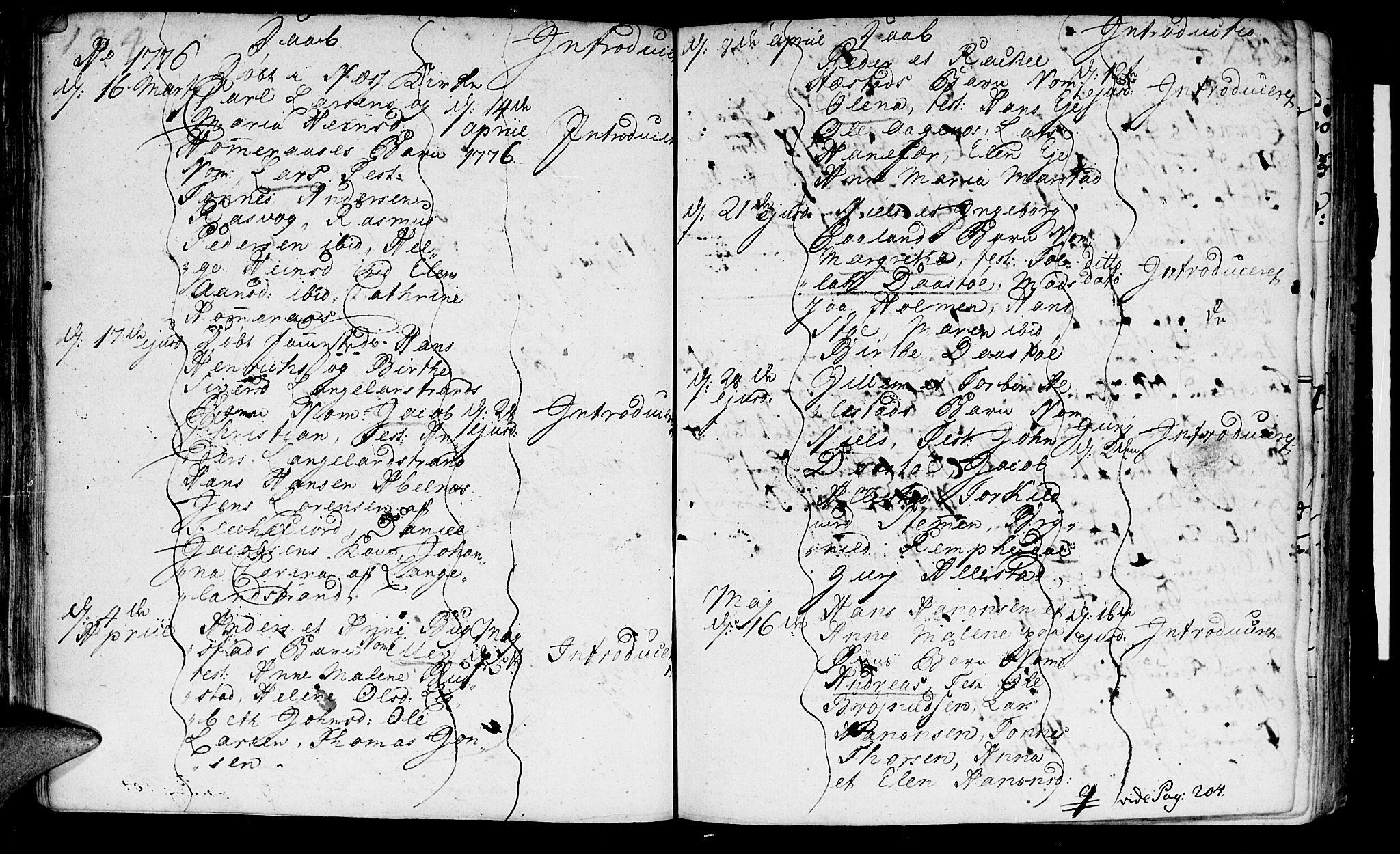Flekkefjord sokneprestkontor, SAK/1111-0012/F/Fa/Fab/L0001: Parish register (official) no. A 1, 1750-1780, p. 124-125