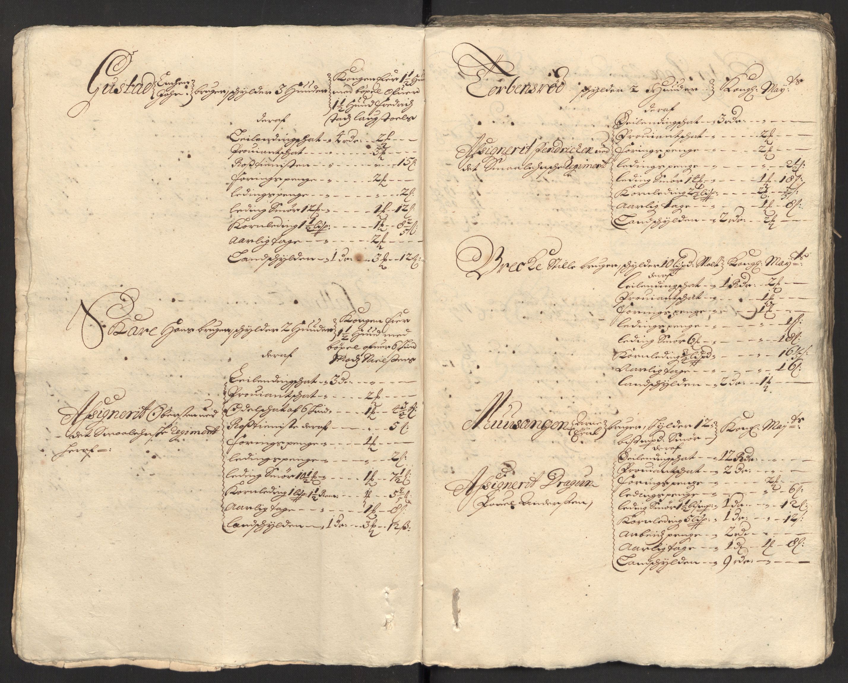 Rentekammeret inntil 1814, Reviderte regnskaper, Fogderegnskap, RA/EA-4092/R04/L0125: Fogderegnskap Moss, Onsøy, Tune, Veme og Åbygge, 1697, p. 190