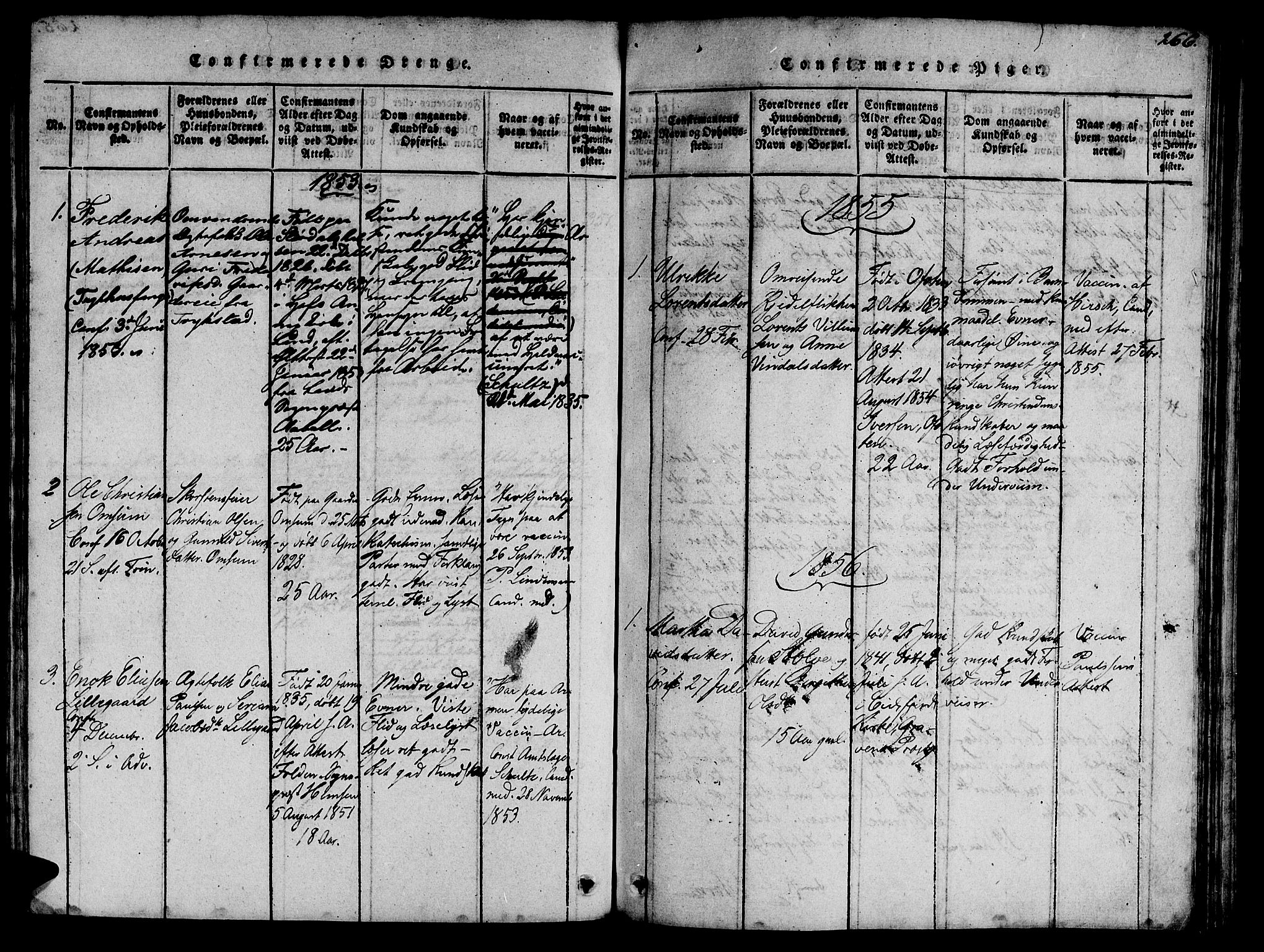 Ministerialprotokoller, klokkerbøker og fødselsregistre - Sør-Trøndelag, SAT/A-1456/623/L0478: Parish register (copy) no. 623C01, 1815-1873, p. 266