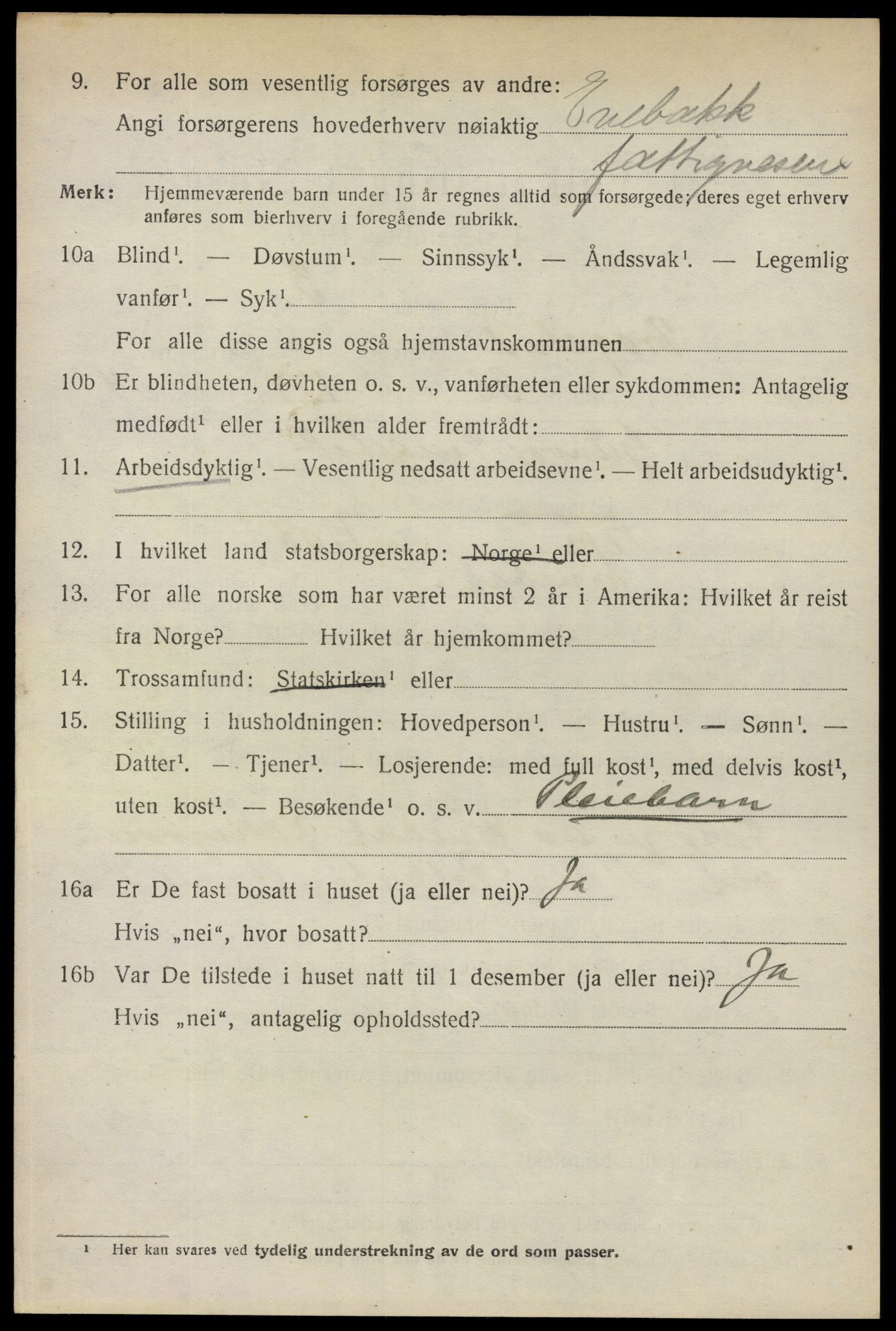 SAO, 1920 census for Trøgstad, 1920, p. 7571