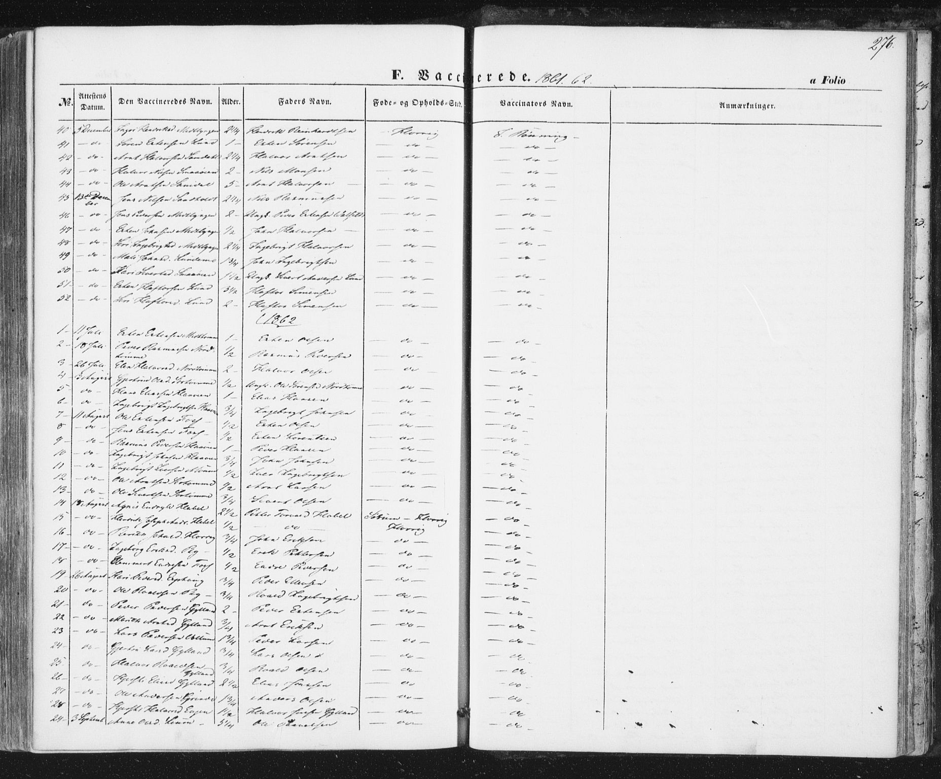 Ministerialprotokoller, klokkerbøker og fødselsregistre - Sør-Trøndelag, SAT/A-1456/692/L1103: Parish register (official) no. 692A03, 1849-1870, p. 276