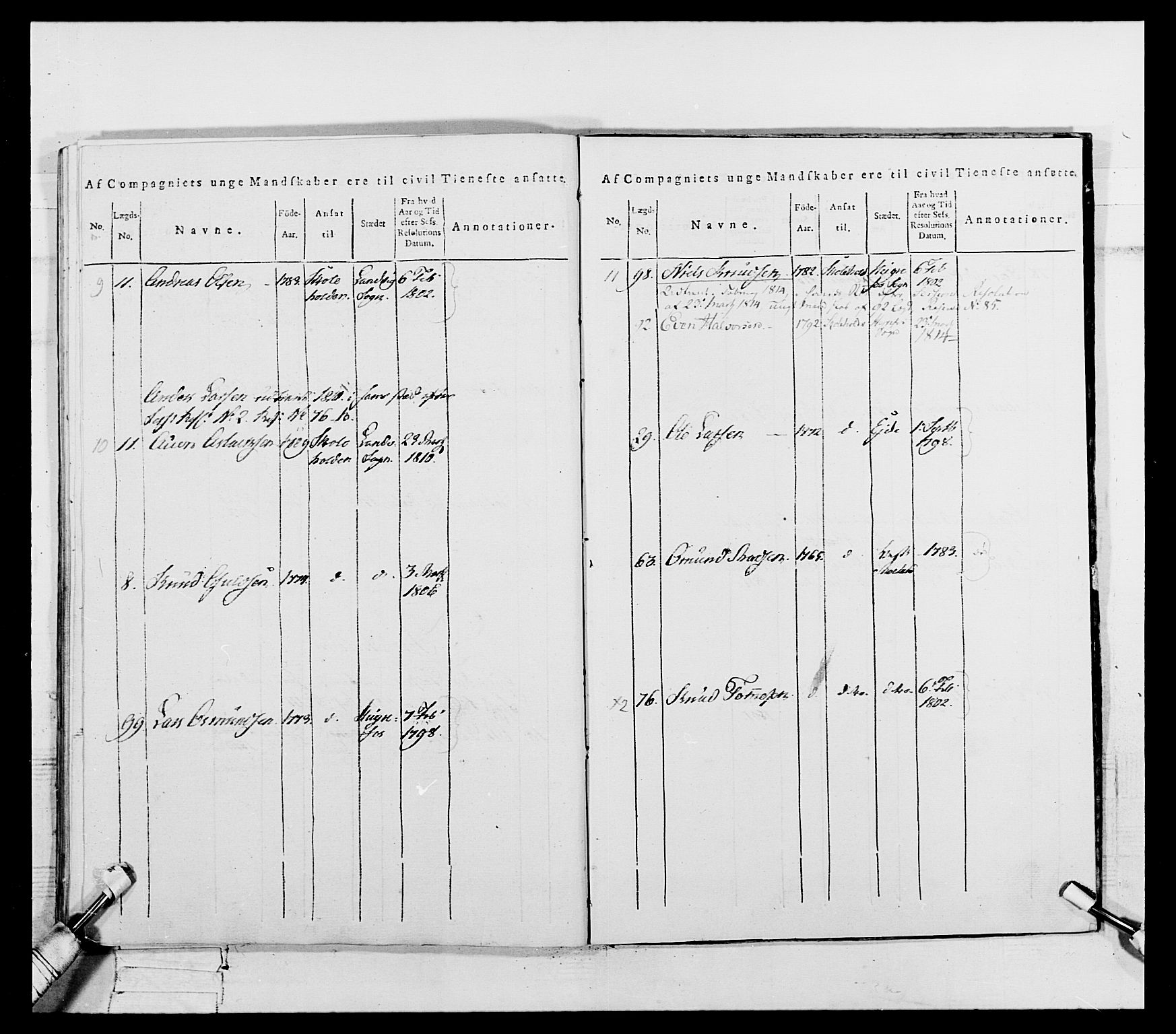 Generalitets- og kommissariatskollegiet, Det kongelige norske kommissariatskollegium, AV/RA-EA-5420/E/Eh/L0112: Vesterlenske nasjonale infanteriregiment, 1812, p. 624