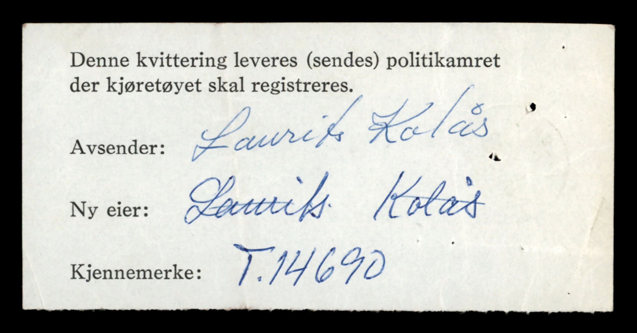 Møre og Romsdal vegkontor - Ålesund trafikkstasjon, AV/SAT-A-4099/F/Fe/L0047: Registreringskort for kjøretøy T 14580 - T 14720, 1927-1998, p. 2546