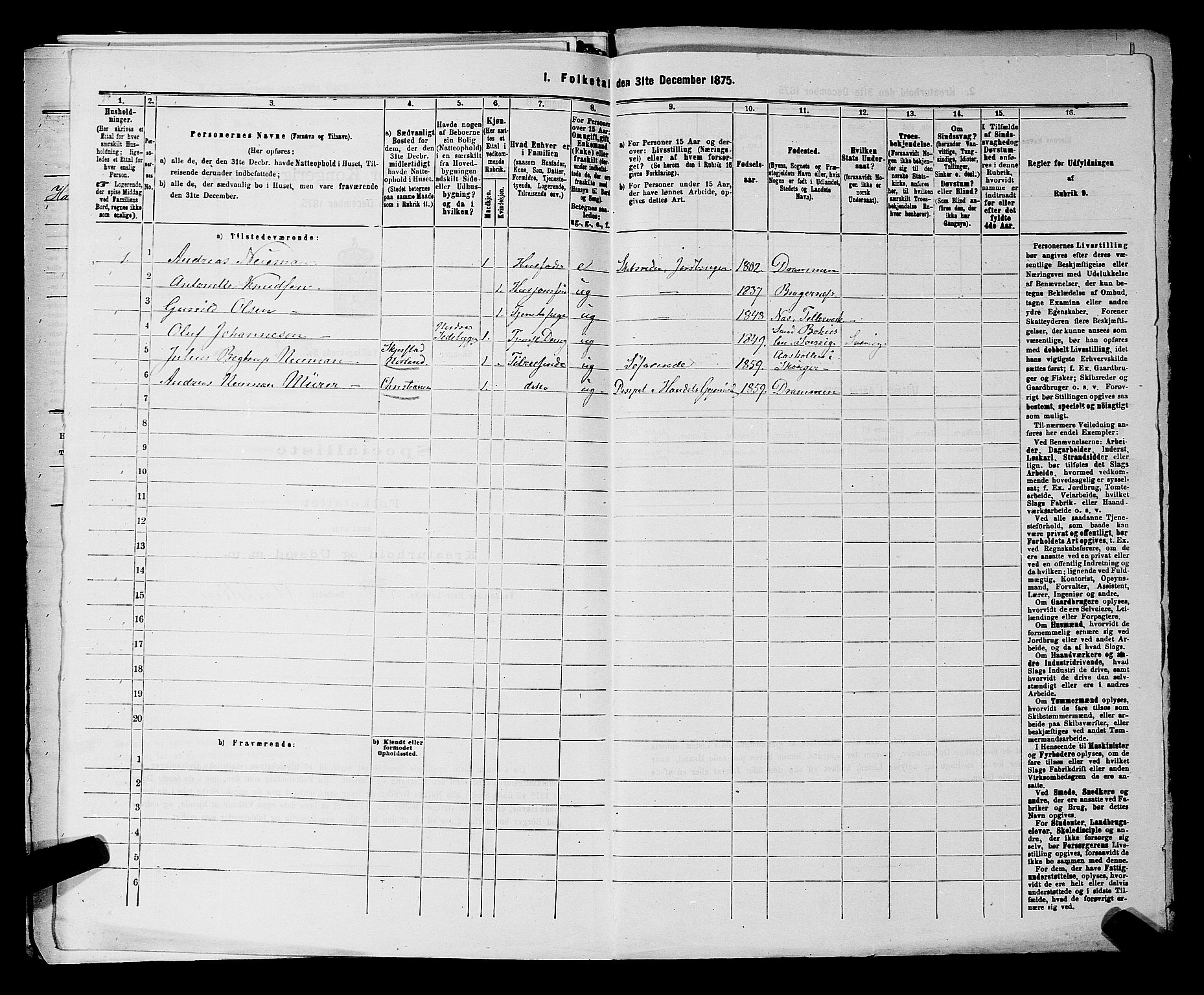 SAKO, 1875 census for 0712P Skoger, 1875, p. 394