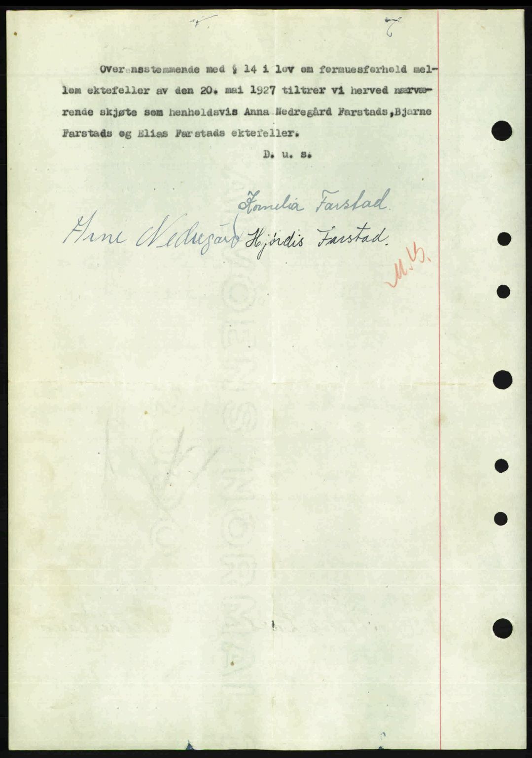 Nordre Sunnmøre sorenskriveri, AV/SAT-A-0006/1/2/2C/2Ca: Mortgage book no. A26, 1947-1948, Diary no: : 2030/1947