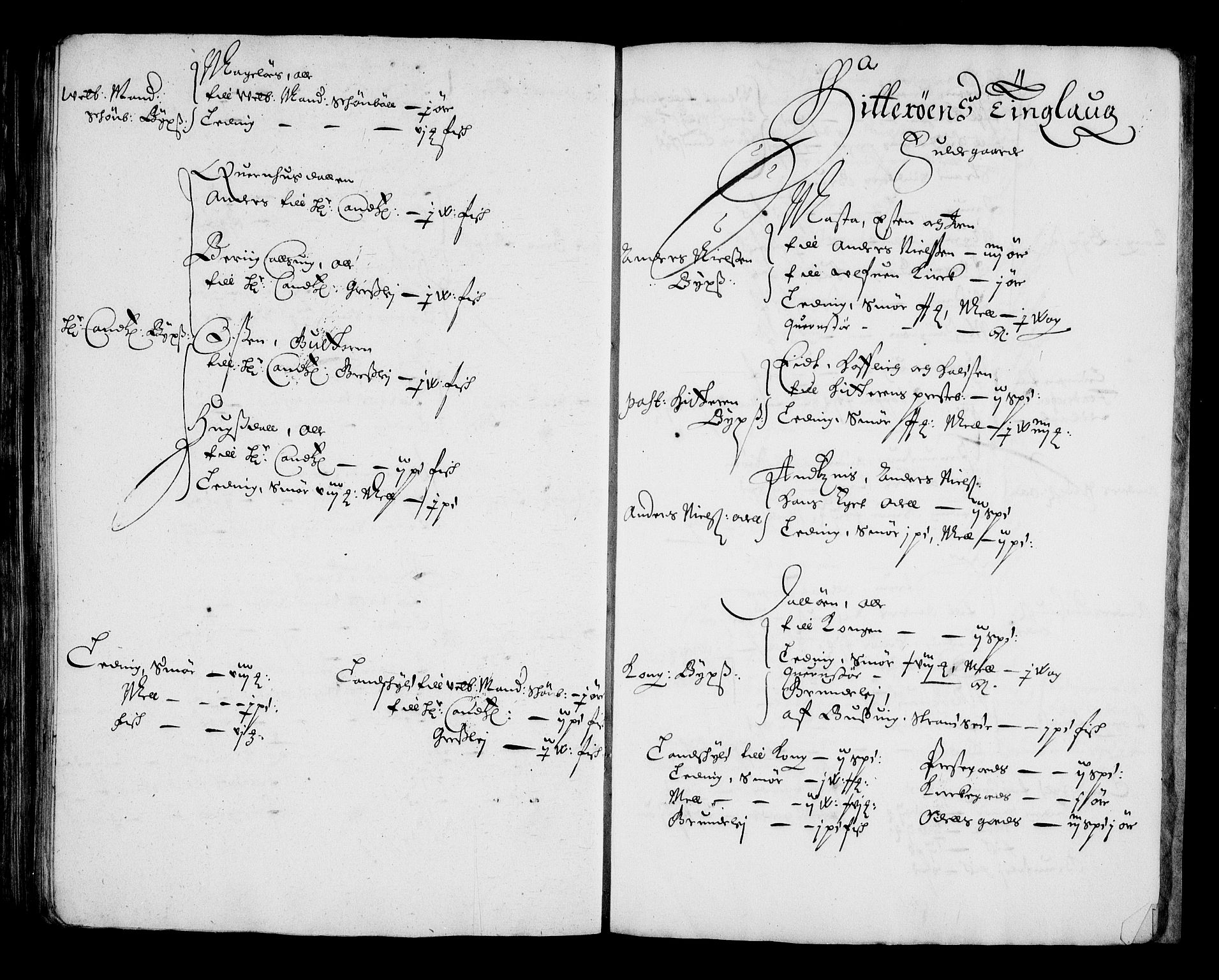 Rentekammeret inntil 1814, Realistisk ordnet avdeling, AV/RA-EA-4070/N/Na/L0002/0002: [XI g]: Trondheims stifts jordebøker: / Fosen fogderi, 1664