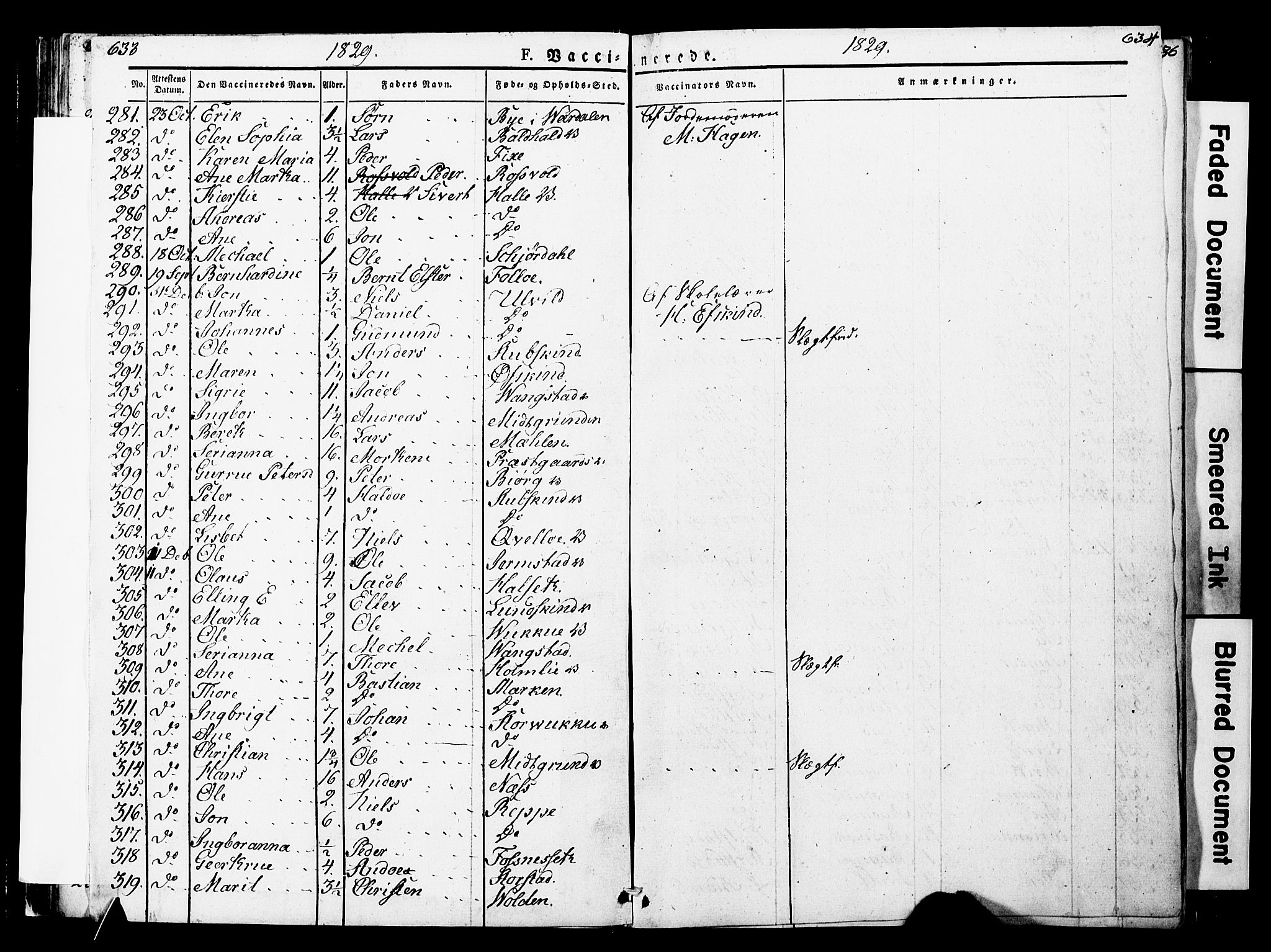 Ministerialprotokoller, klokkerbøker og fødselsregistre - Nord-Trøndelag, SAT/A-1458/723/L0243: Parish register (official) no. 723A12, 1822-1851, p. 633-634