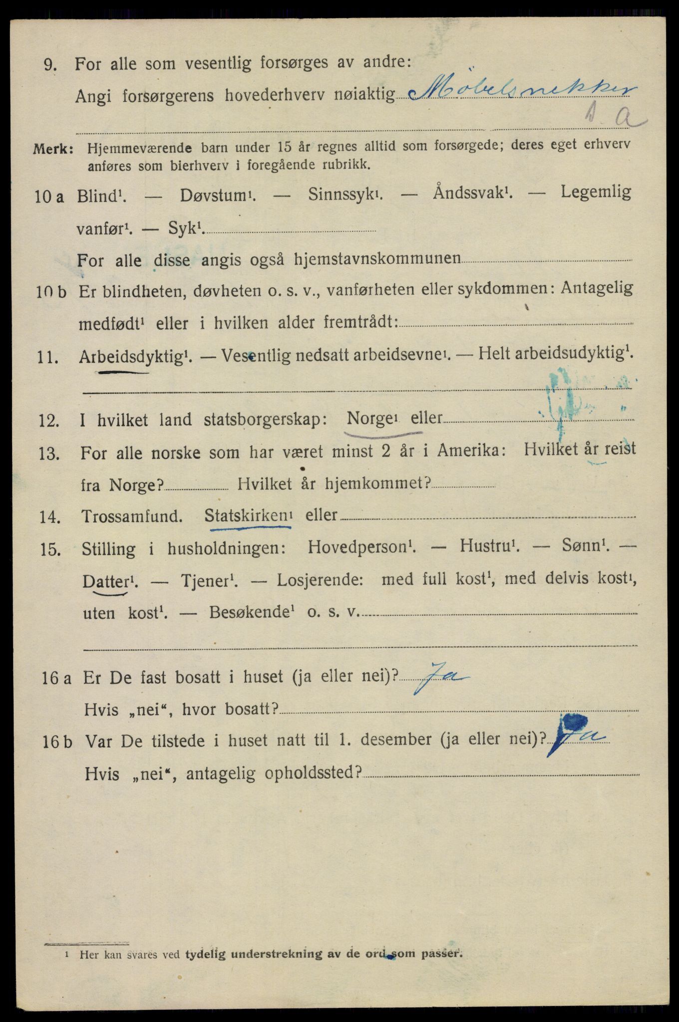 SAO, 1920 census for Aker, 1920, p. 110385