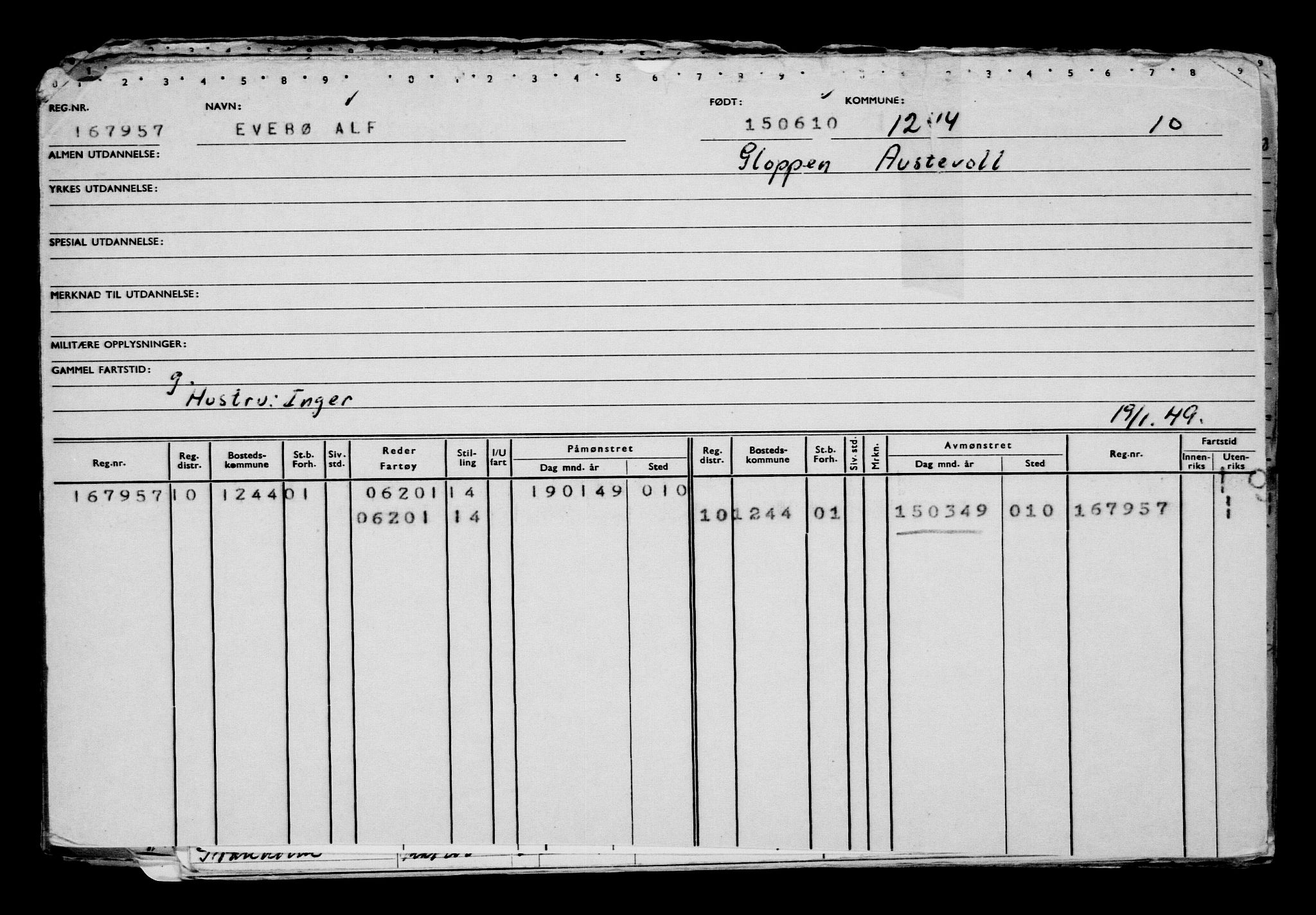 Direktoratet for sjømenn, AV/RA-S-3545/G/Gb/L0090: Hovedkort, 1910, p. 241