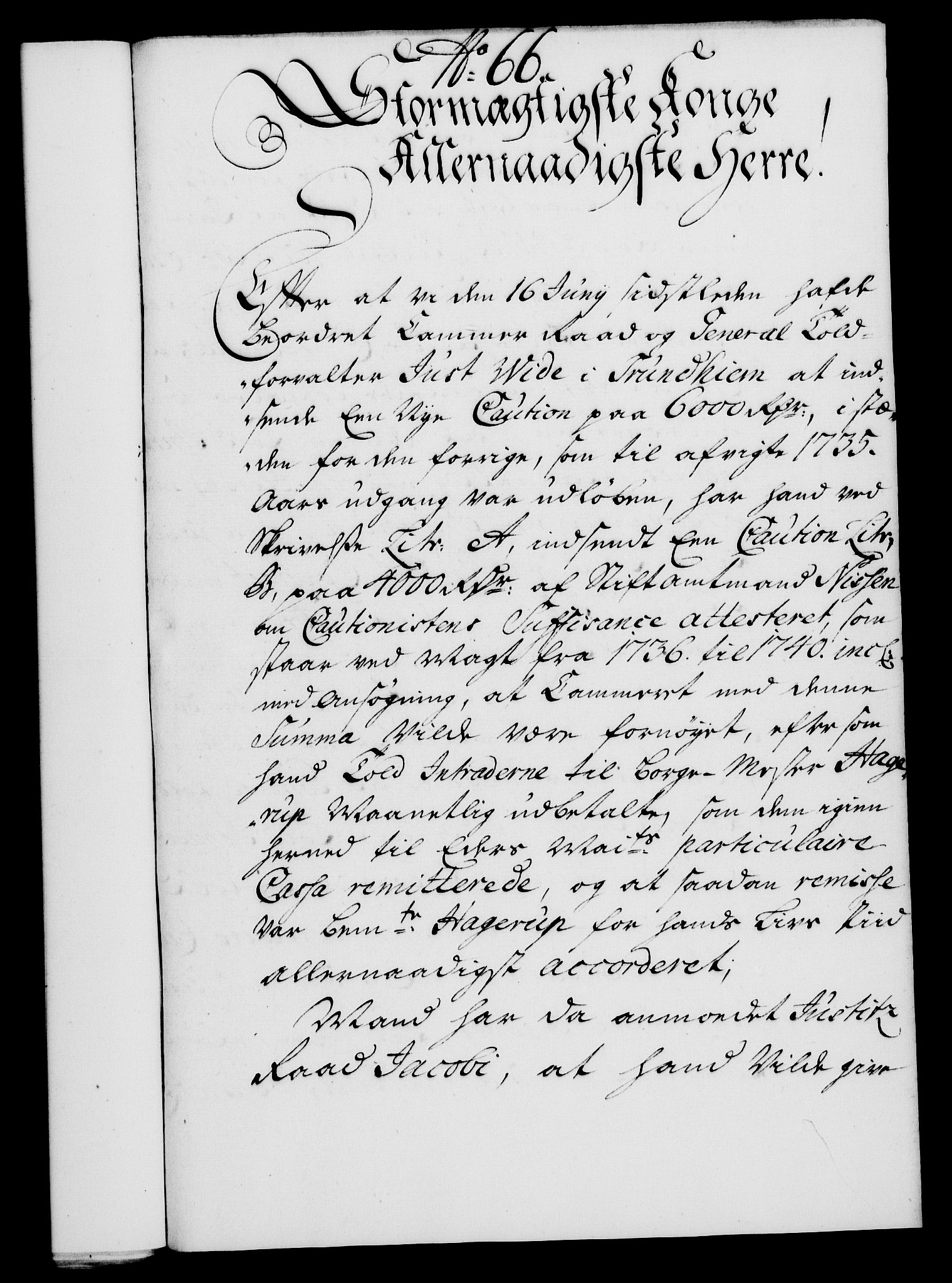 Rentekammeret, Kammerkanselliet, RA/EA-3111/G/Gf/Gfa/L0019: Norsk relasjons- og resolusjonsprotokoll (merket RK 52.19), 1736, p. 457