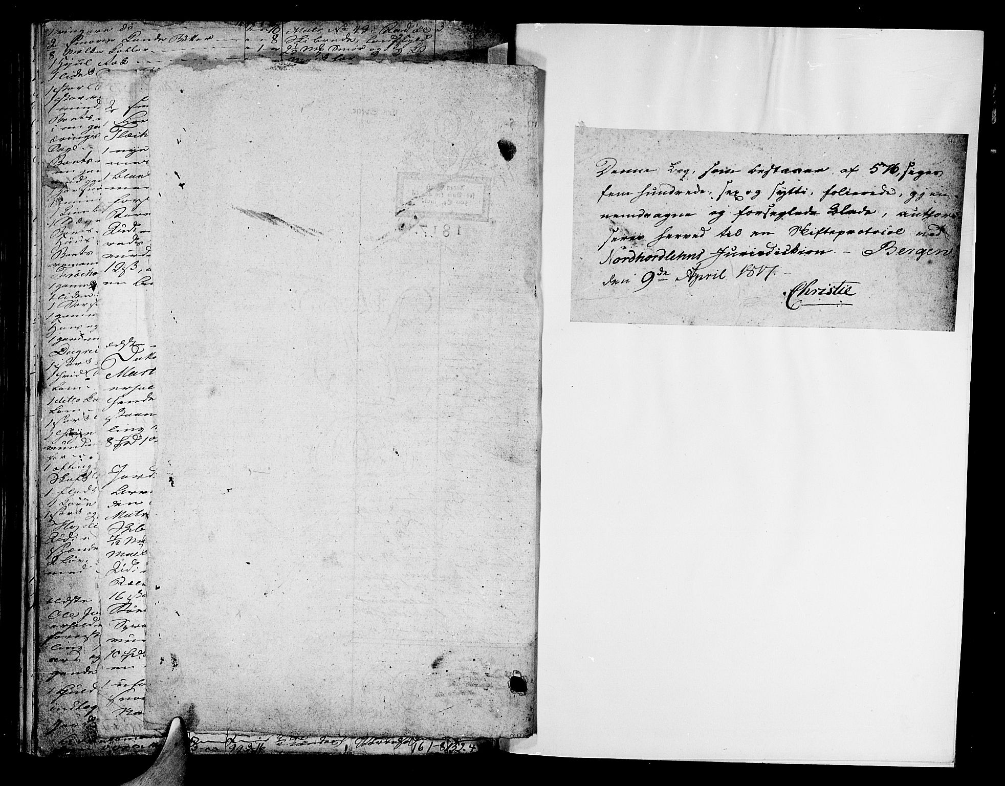 Nordhordland sorenskrivar, AV/SAB-A-2901/1/H/Ha/L0013b: Skifteprotokollar Nordhordland , 1817-1818, p. 576b-577a