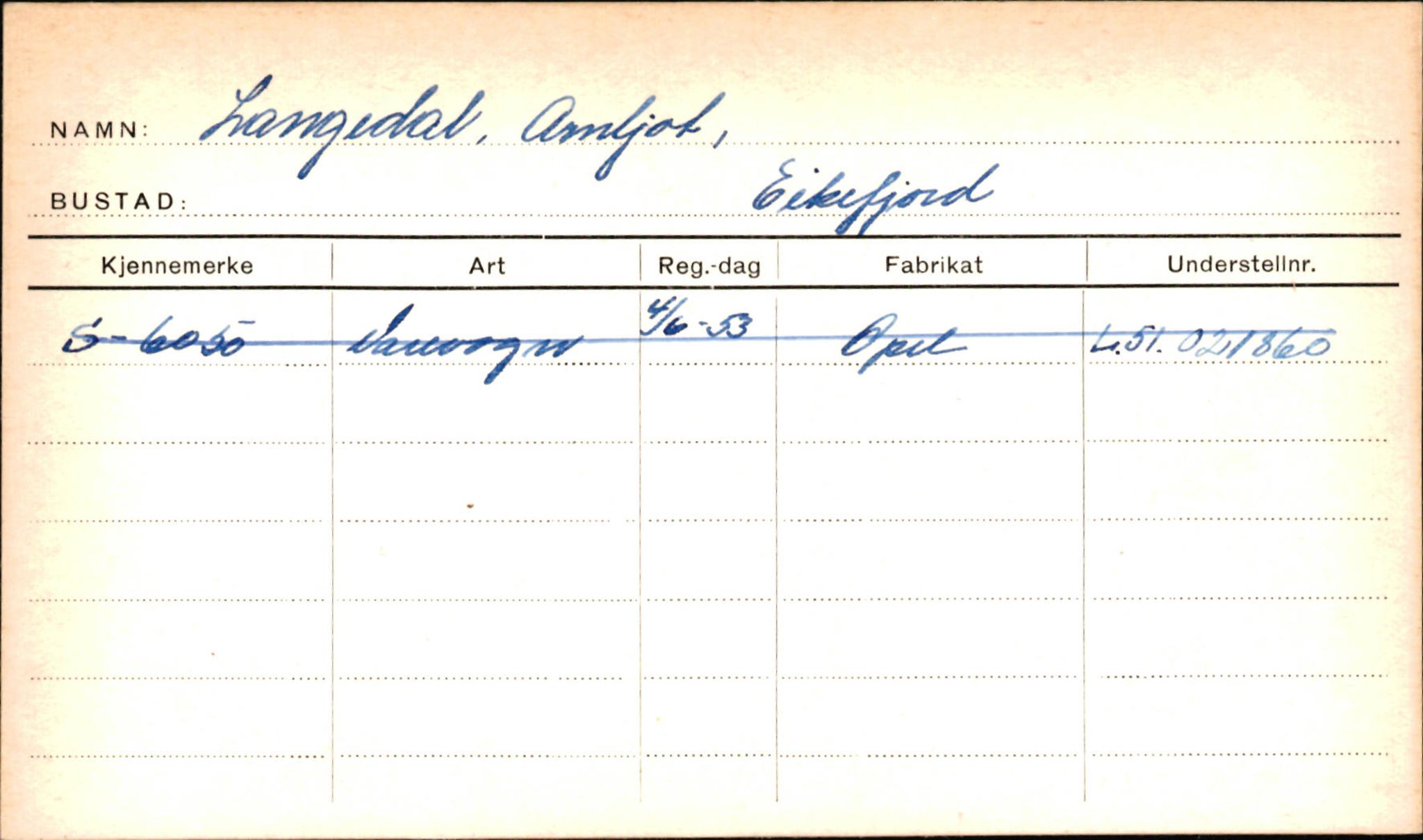 Statens vegvesen, Sogn og Fjordane vegkontor, AV/SAB-A-5301/4/F/L0001B: Eigarregister Fjordane til 1.6.1961, 1930-1961, p. 408