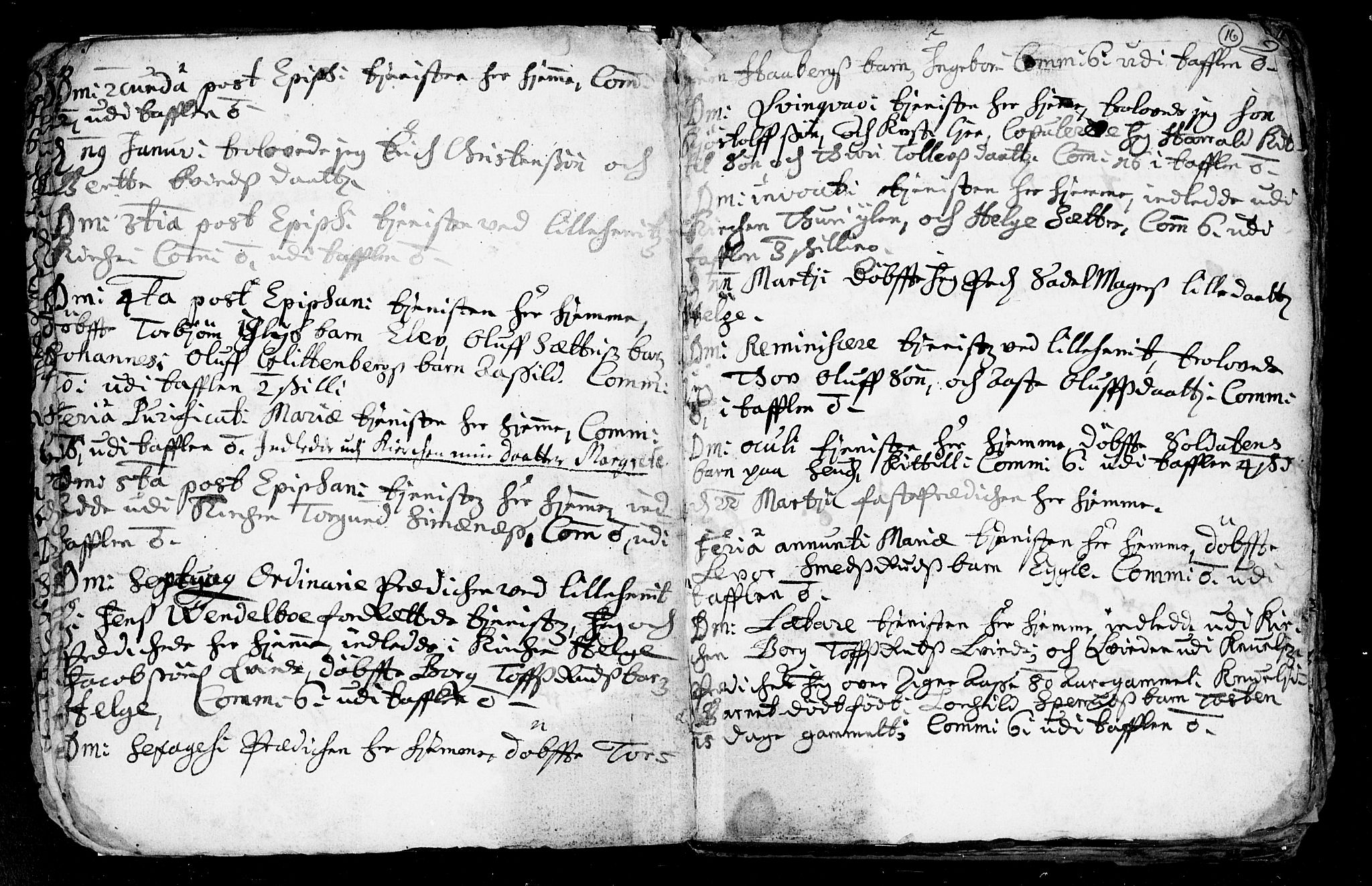 Heddal kirkebøker, SAKO/A-268/F/Fa/L0002: Parish register (official) no. I 2, 1699-1722, p. 16