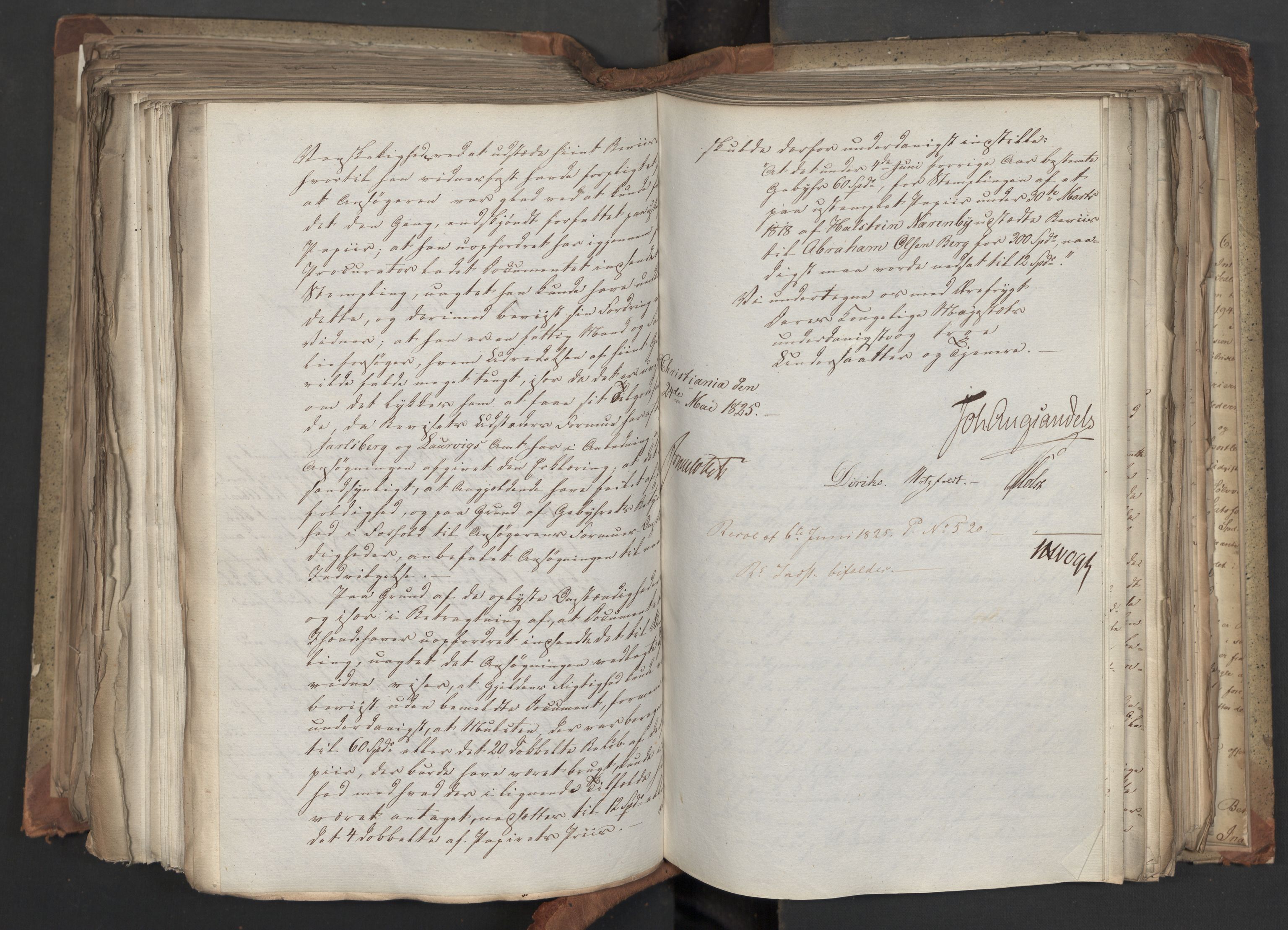 Statsrådsavdelingen i Stockholm, AV/RA-S-1003/D/Da/L0042: Regjeringsinnstillinger nr. 2467-2705, 1825, p. 418