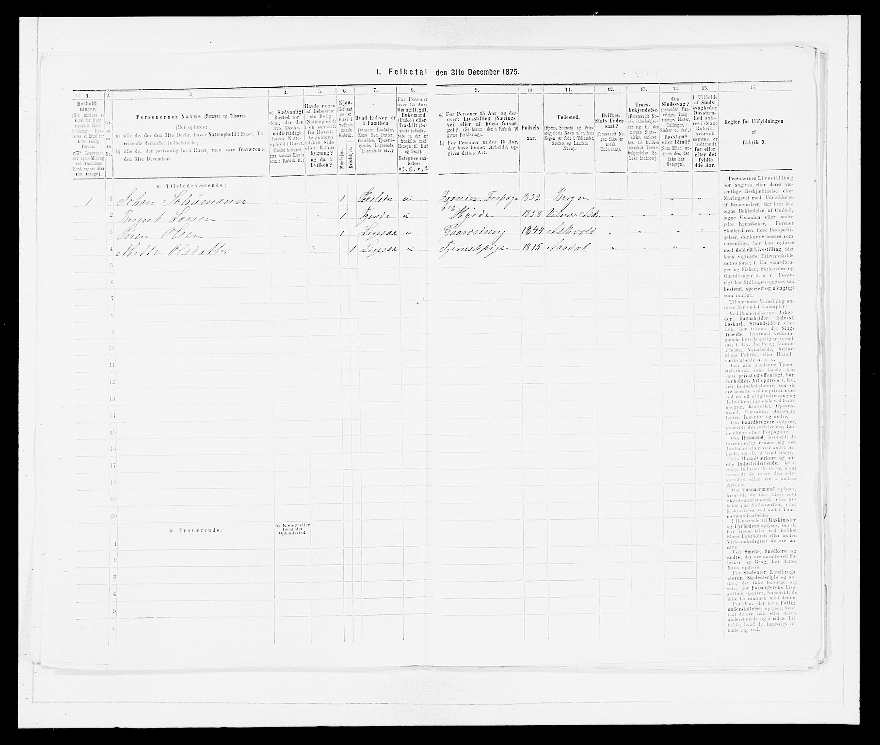 SAB, 1875 census for 1428P Askvoll, 1875, p. 810