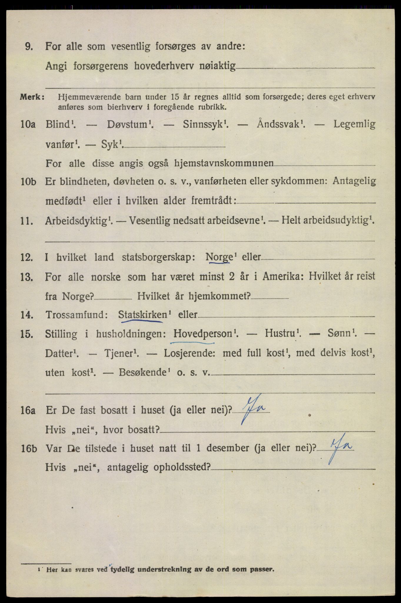 SAKO, 1920 census for Hedrum, 1920, p. 6834