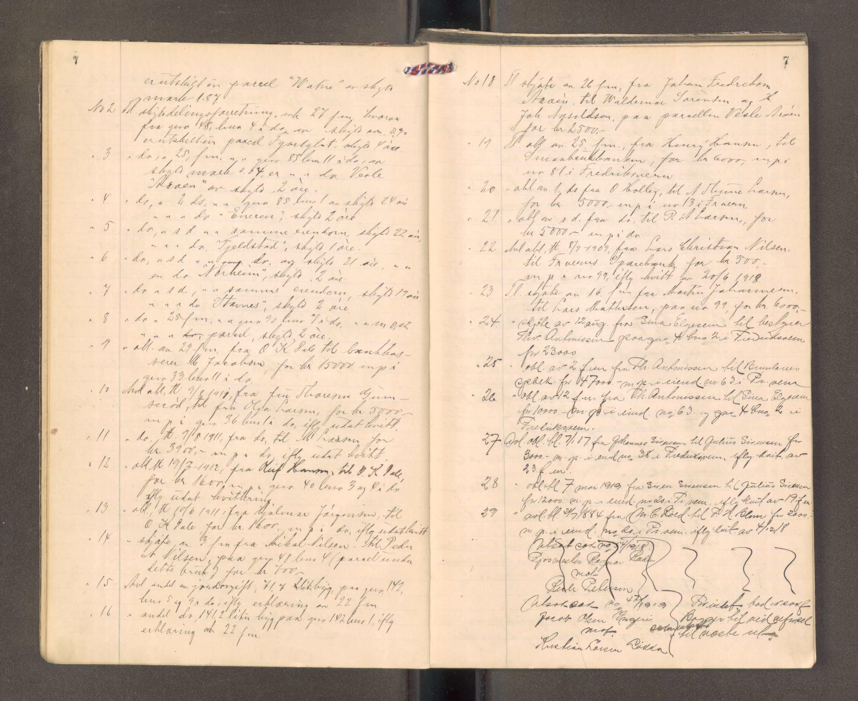 Larvik sorenskriveri, AV/SAKO-A-83/F/Fa/L0065: Tingbok, 1919-1920, p. 7