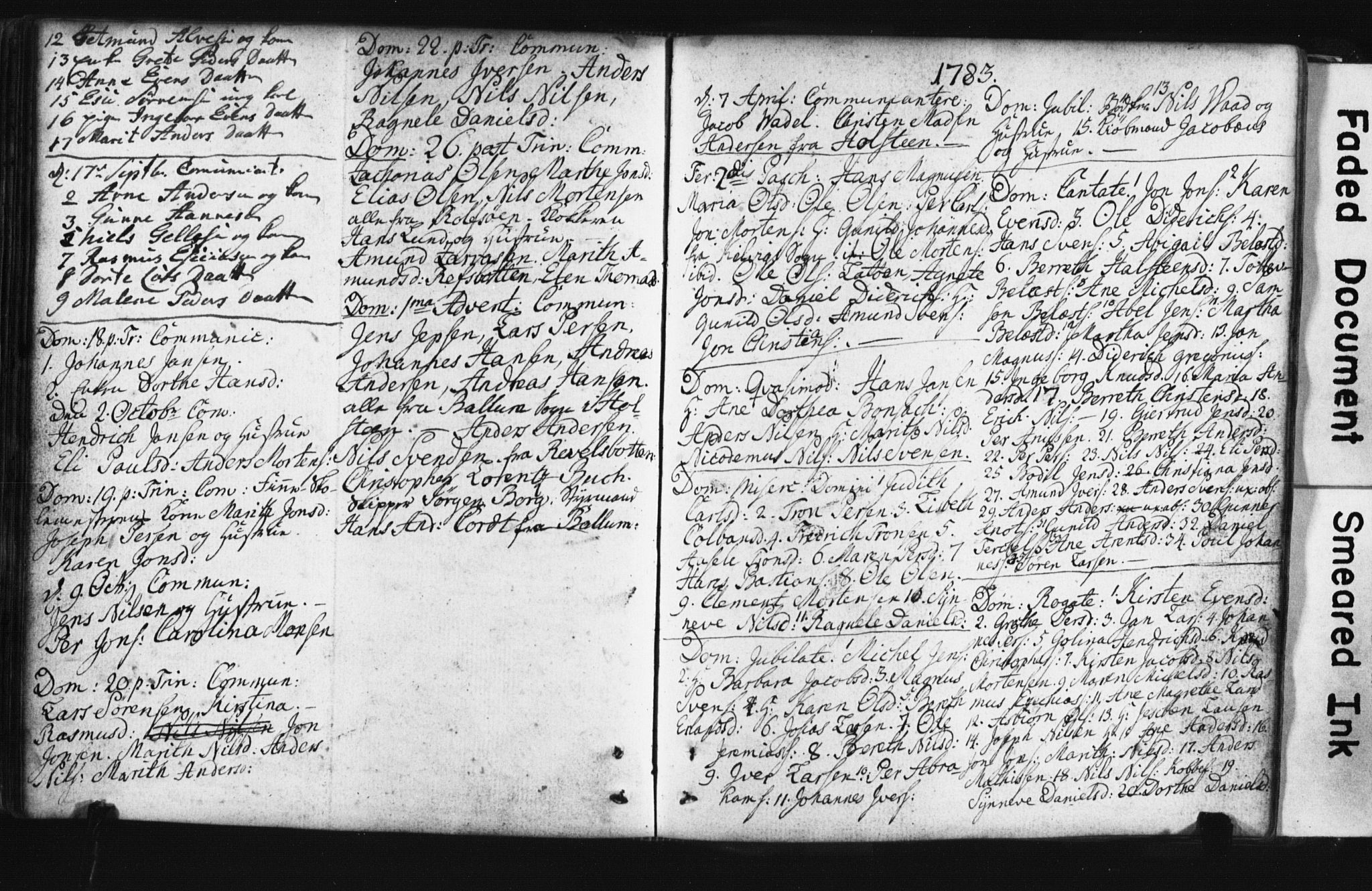 Måsøy sokneprestkontor, SATØ/S-1348/B/L0026: Communicants register no. 26 (2), 1804-1805