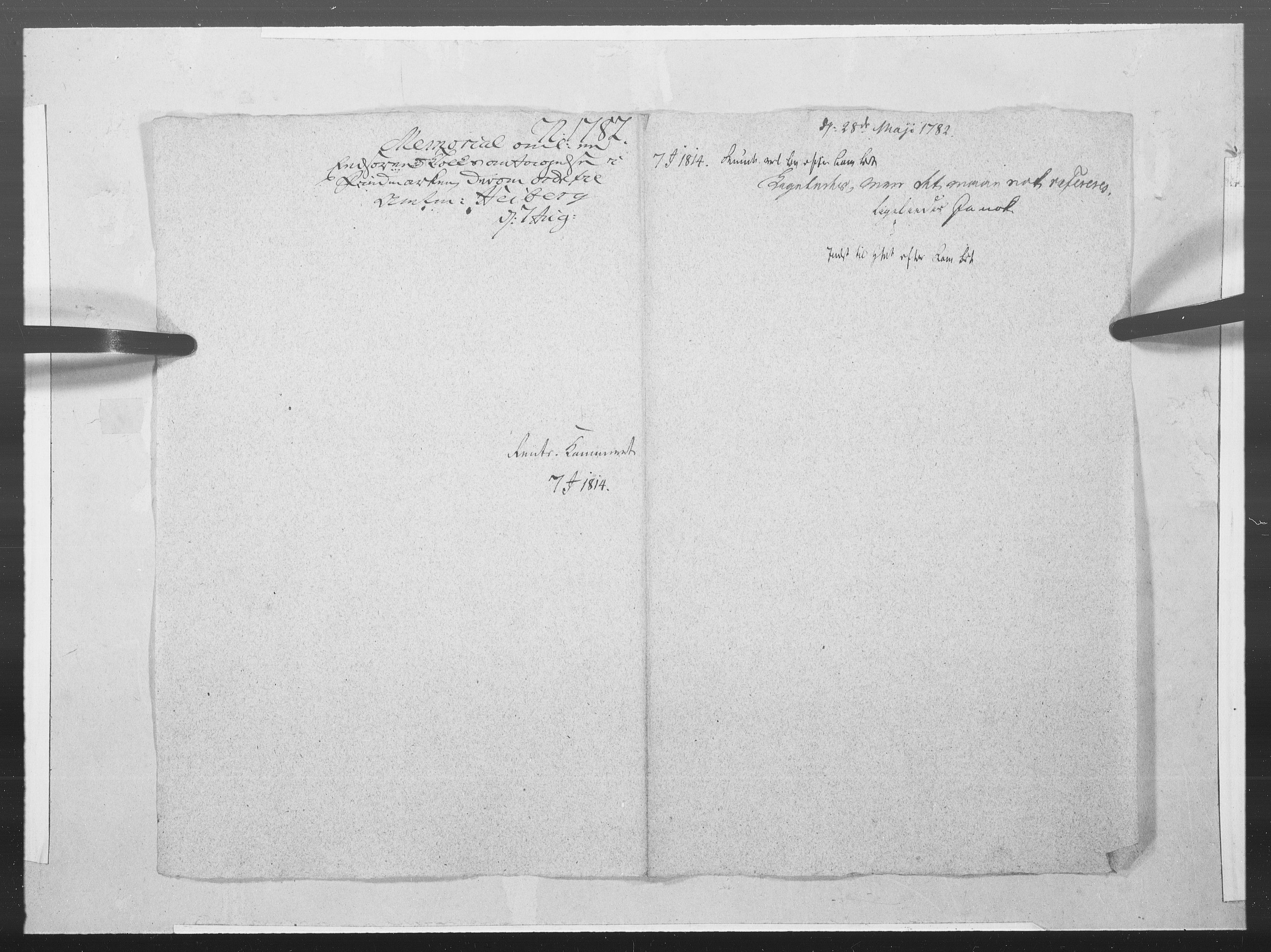 Danske Kanselli 1572-1799, AV/RA-EA-3023/F/Fc/Fcc/Fcca/L0243: Norske innlegg 1572-1799, 1782, p. 93