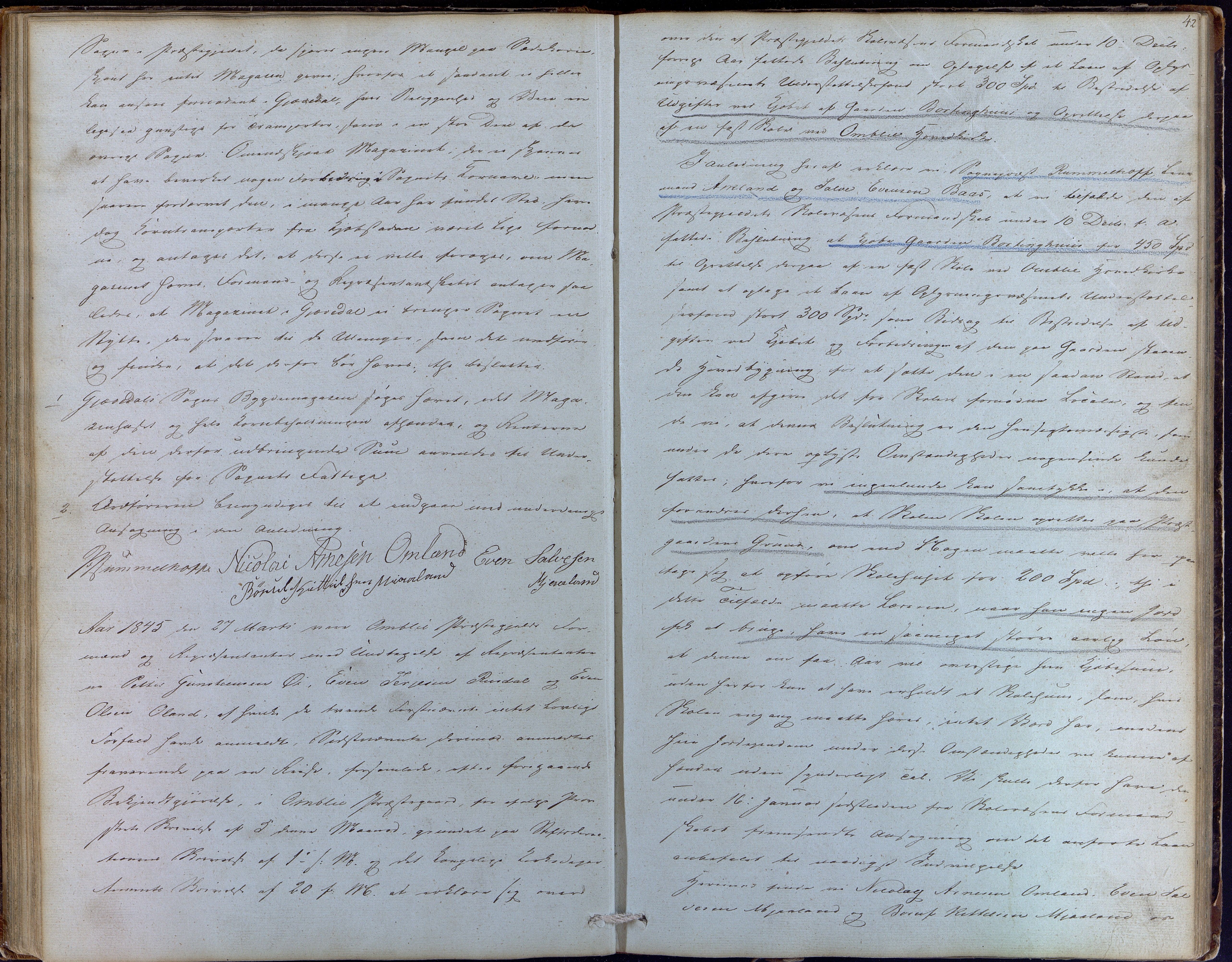 Åmli kommune før 1985, AAKS/KA0929-PK/01/01a/L0001: Møtebok, 1837-1854, p. 42