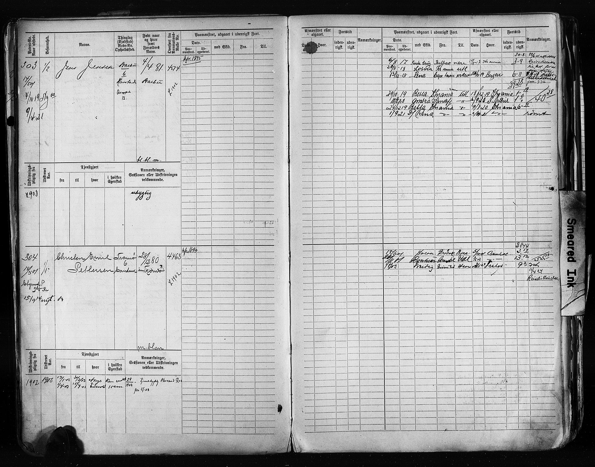 Arendal mønstringskrets, AV/SAK-2031-0012/F/Fb/L0020: Hovedrulle A nr 217-968, S-18, 1900-1910, p. 46