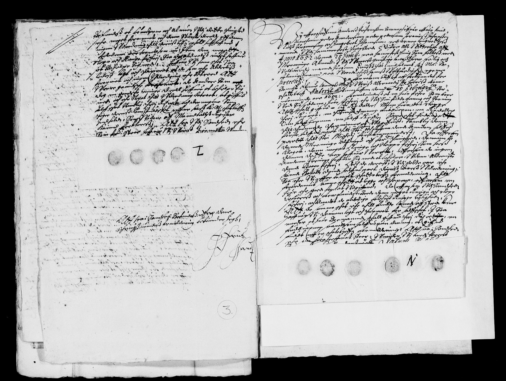 Rentekammeret inntil 1814, Reviderte regnskaper, Lensregnskaper, AV/RA-EA-5023/R/Rb/Rbæ/L0007: Vardøhus len, 1652-1661